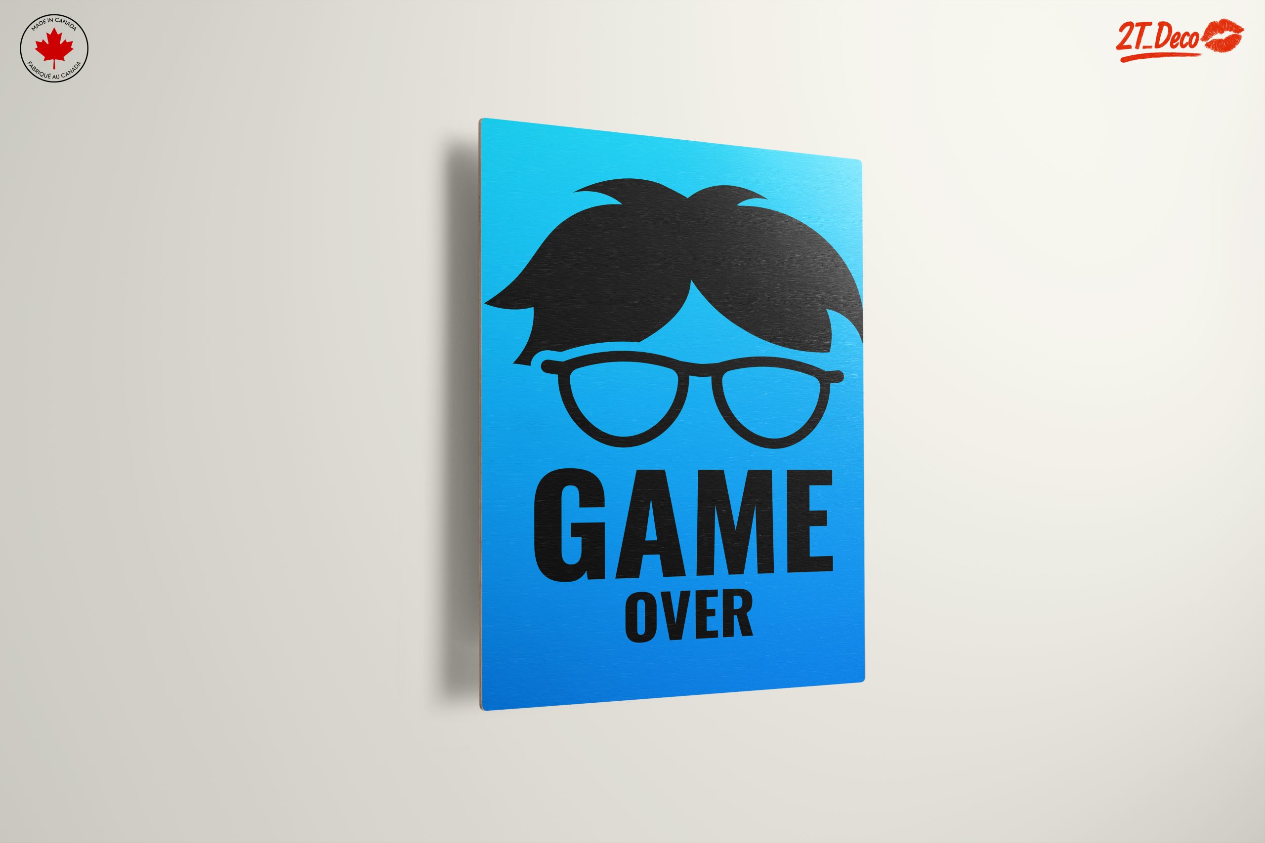Playful Game Over Wall Art - Image 13