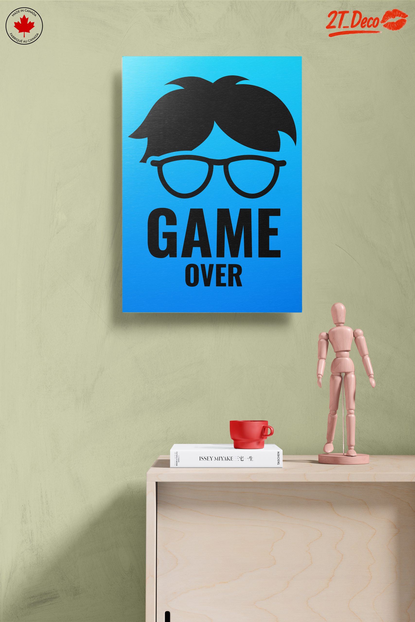 Playful Game Over Wall Art - Image 14