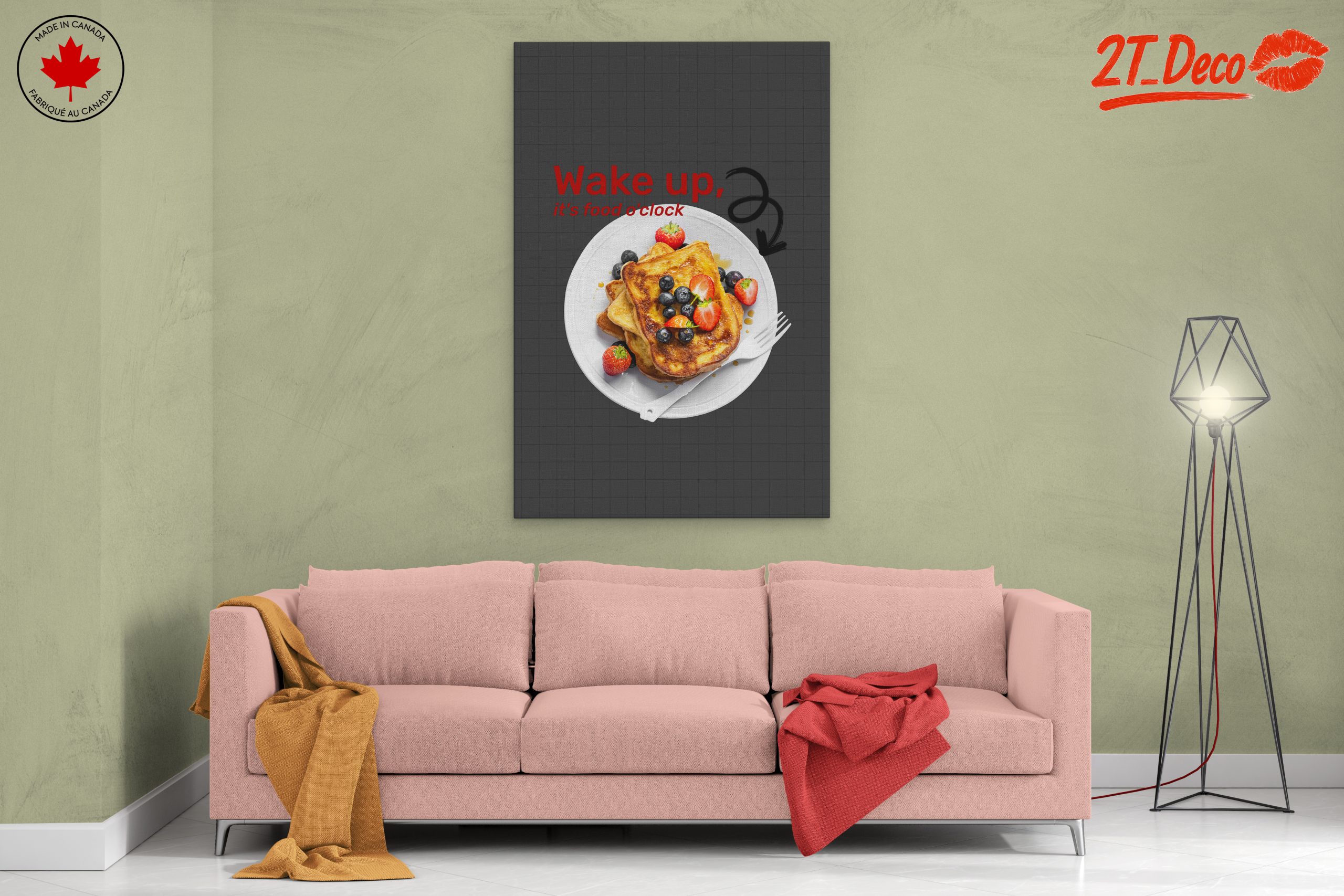 Delicious Abstract Food Art for Your Kitchen - Image 2