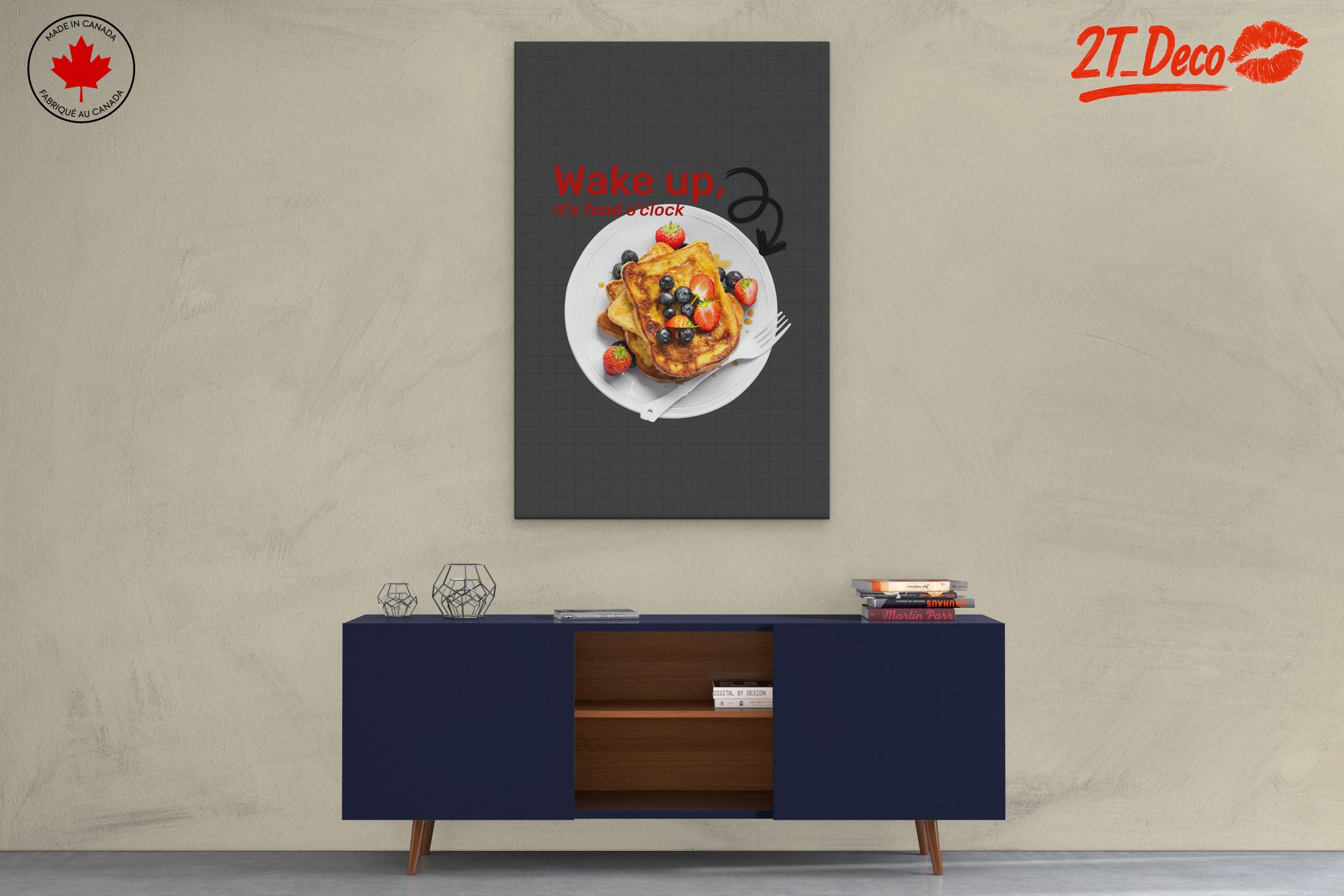 Delicious Abstract Food Art for Your Kitchen - Image 3