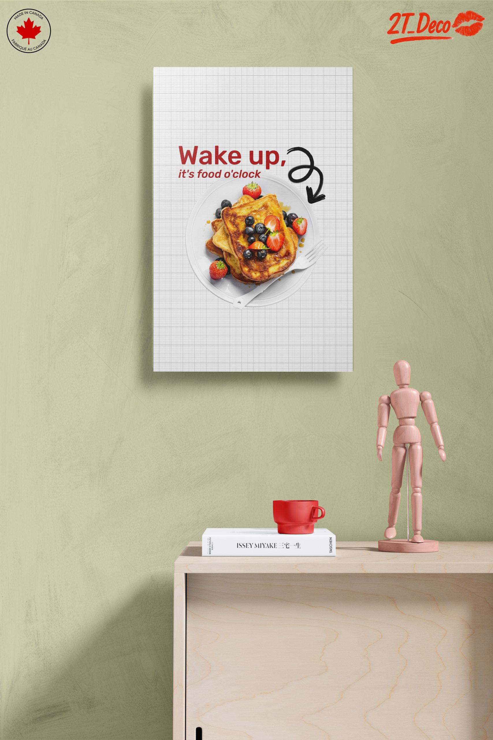Delicious Abstract Food Art for Your Kitchen - Image 14