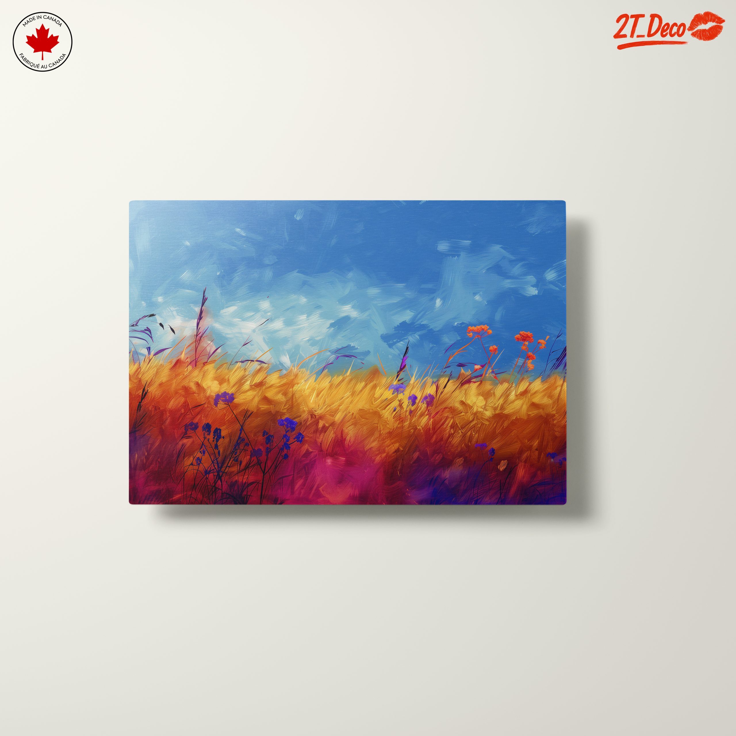 Vibrant Fields Under a Blue Sky - Image 10