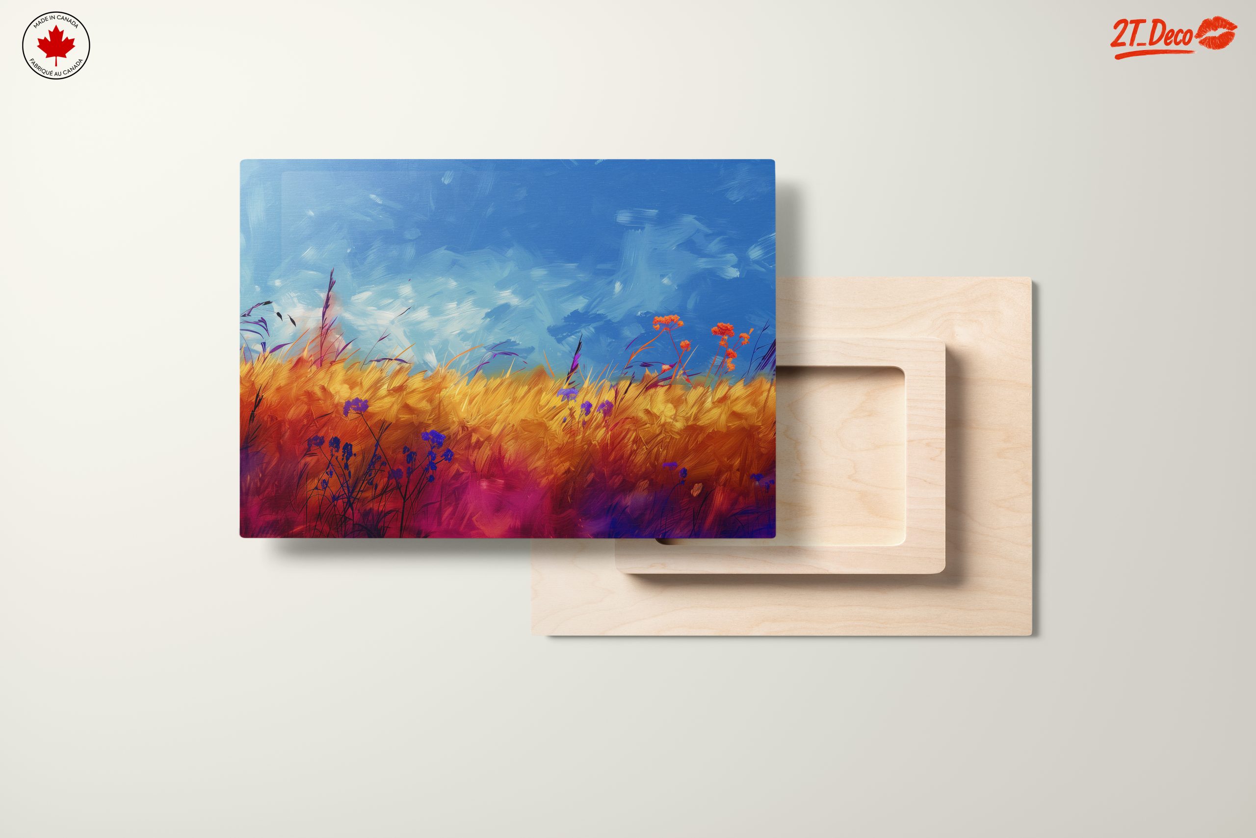 Vibrant Fields Under a Blue Sky - Image 11