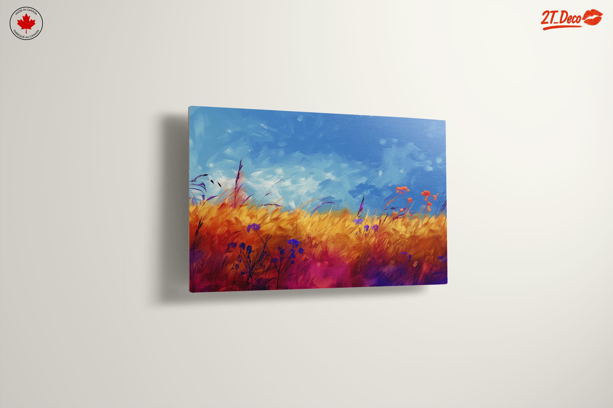 Vibrant Fields Under a Blue Sky - Image 13