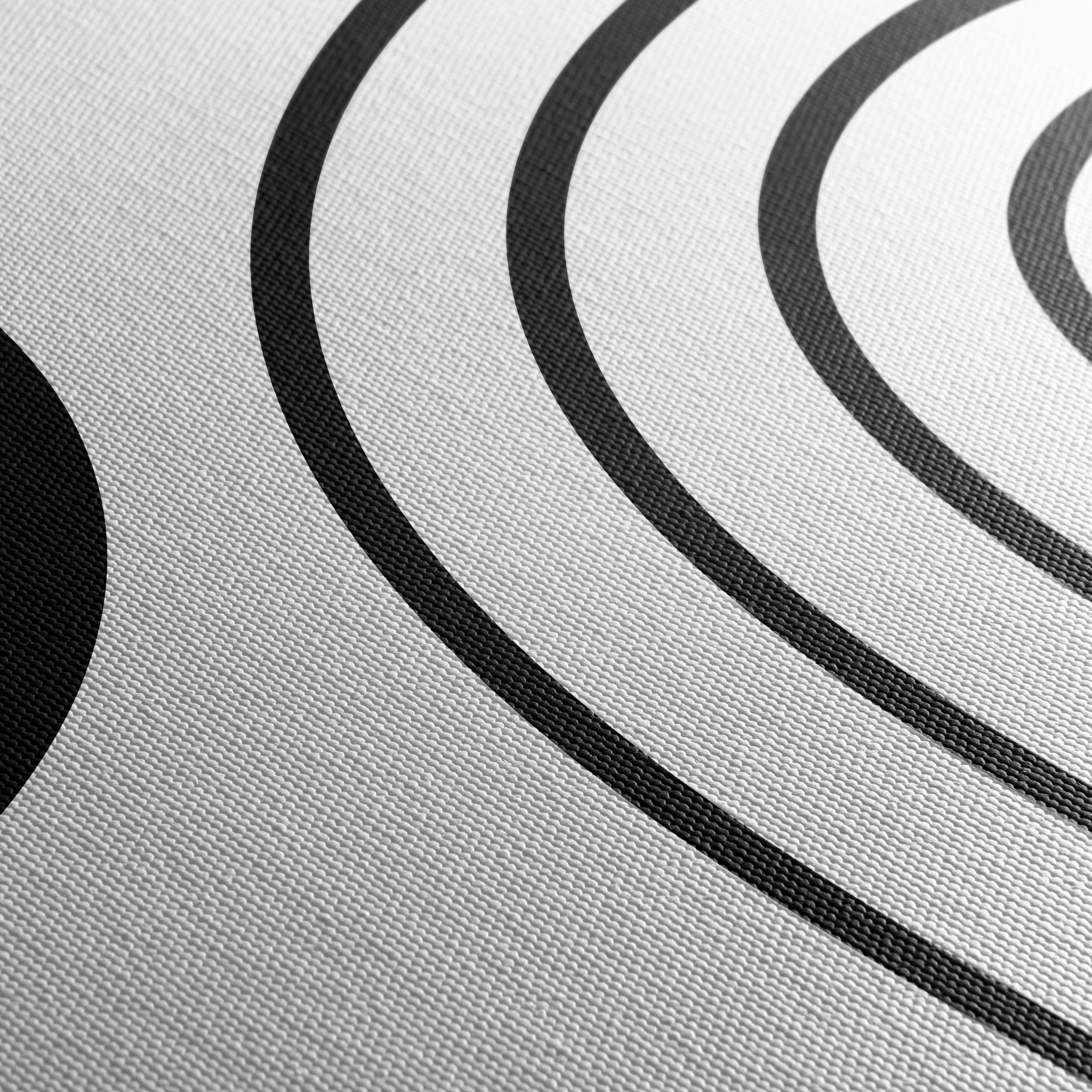 Minimalist Abstract Black and White Art - Image 5