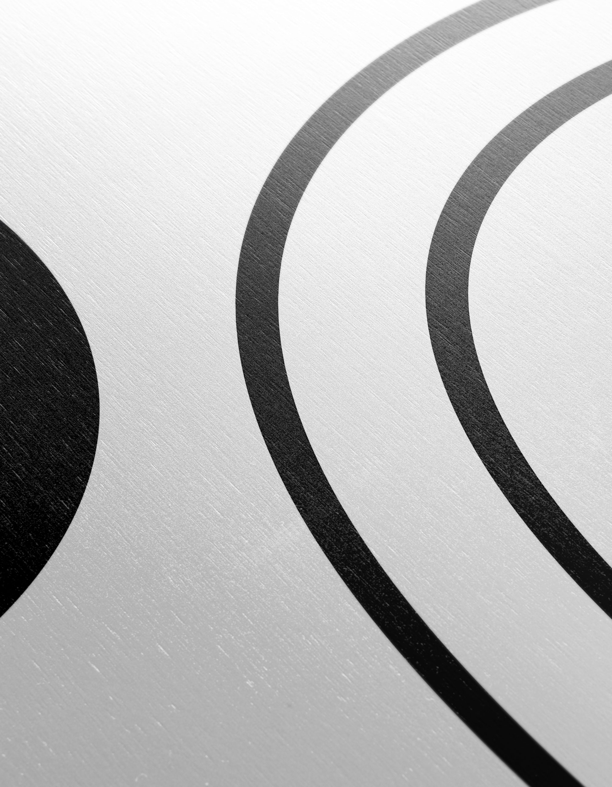 Minimalist Abstract Black and White Art - Image 12