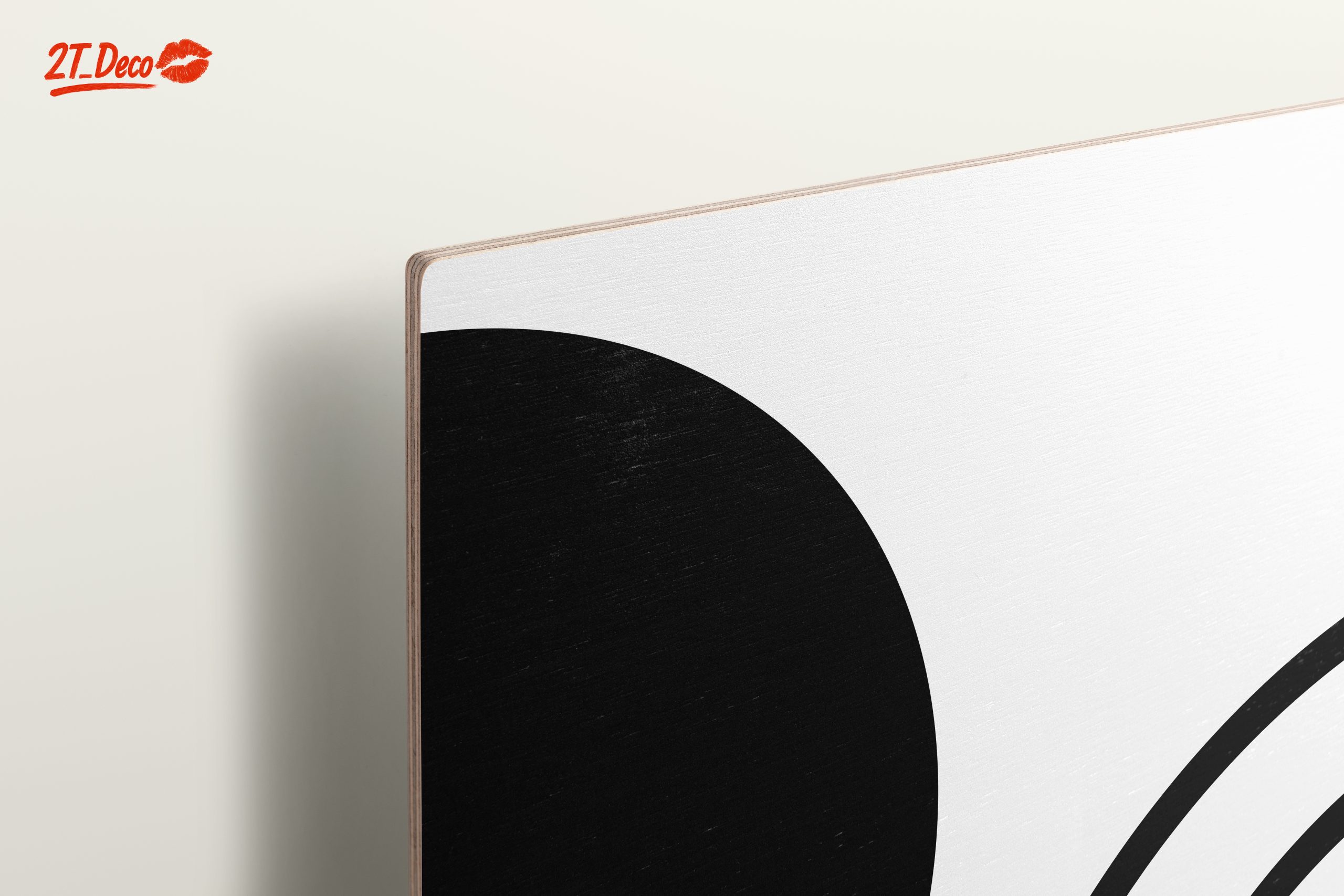 Minimalist Abstract Black and White Art - Image 15