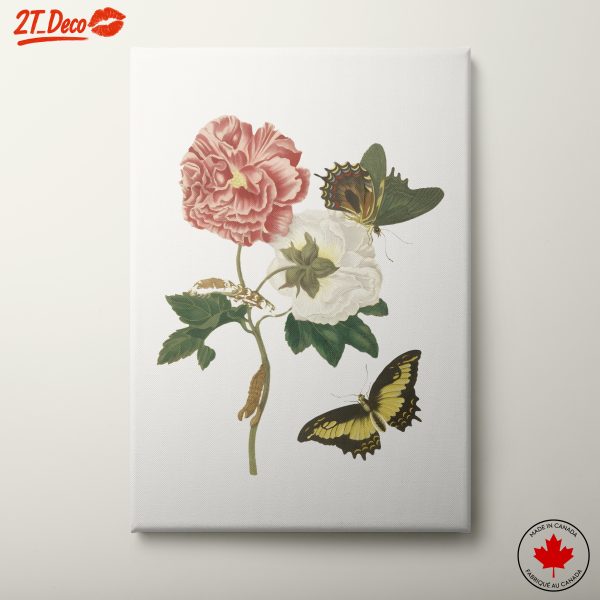 Beautiful Floral Arrangement with Butterflies