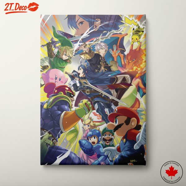 Epic Battle of Iconic Video Game Characters