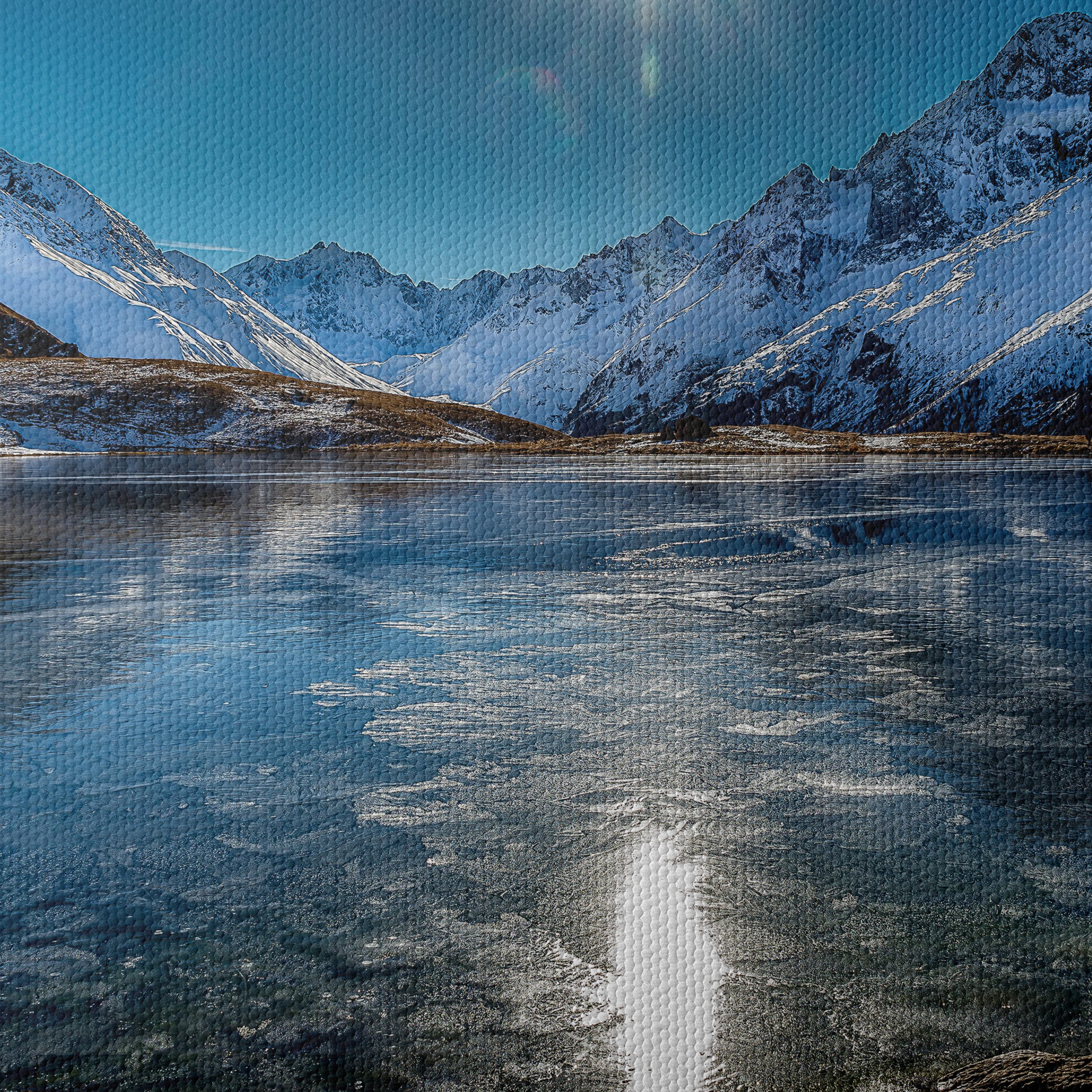 Snow-Covered Mountains and Reflective Lake - Image 4