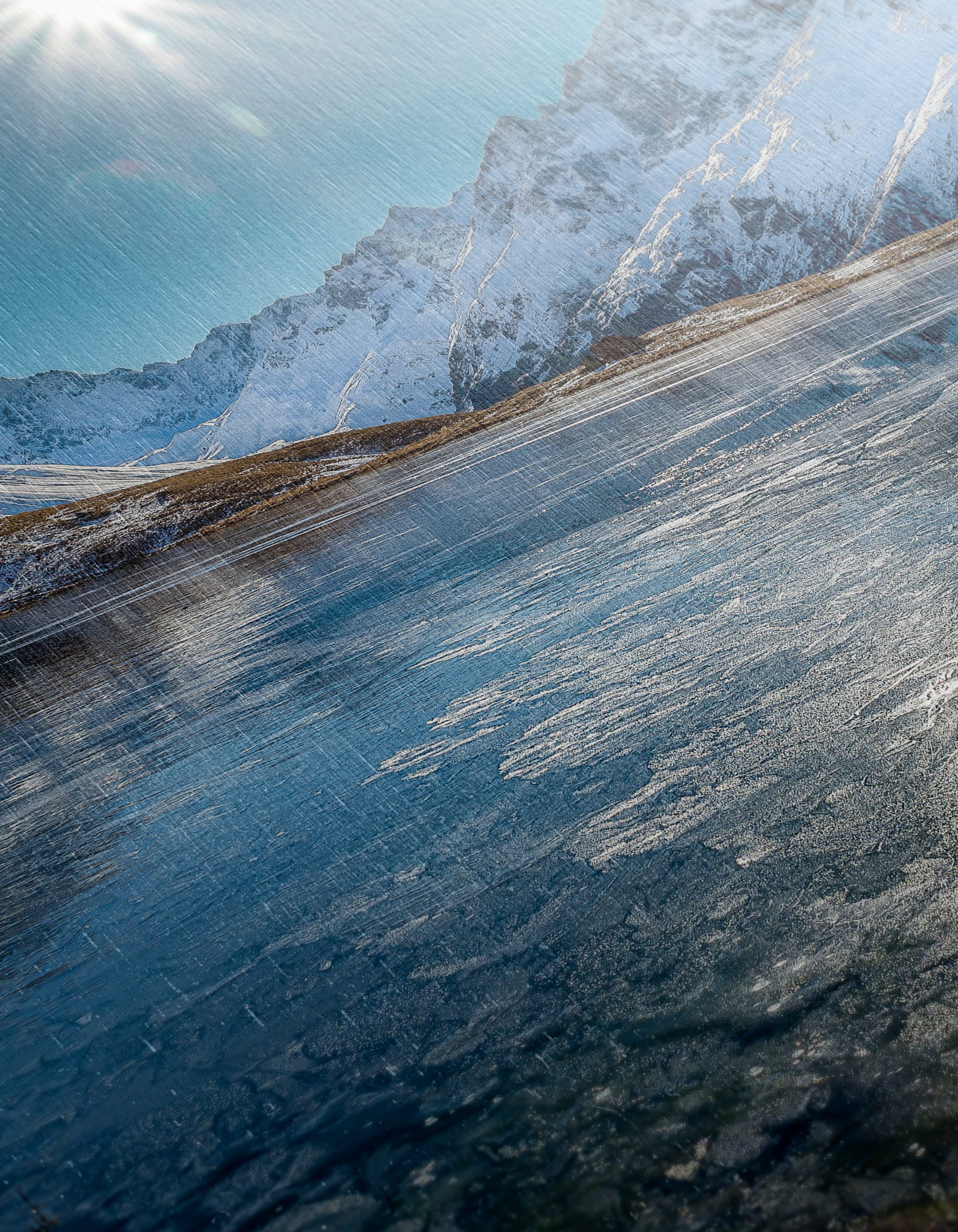 Snow-Covered Mountains and Reflective Lake - Image 12