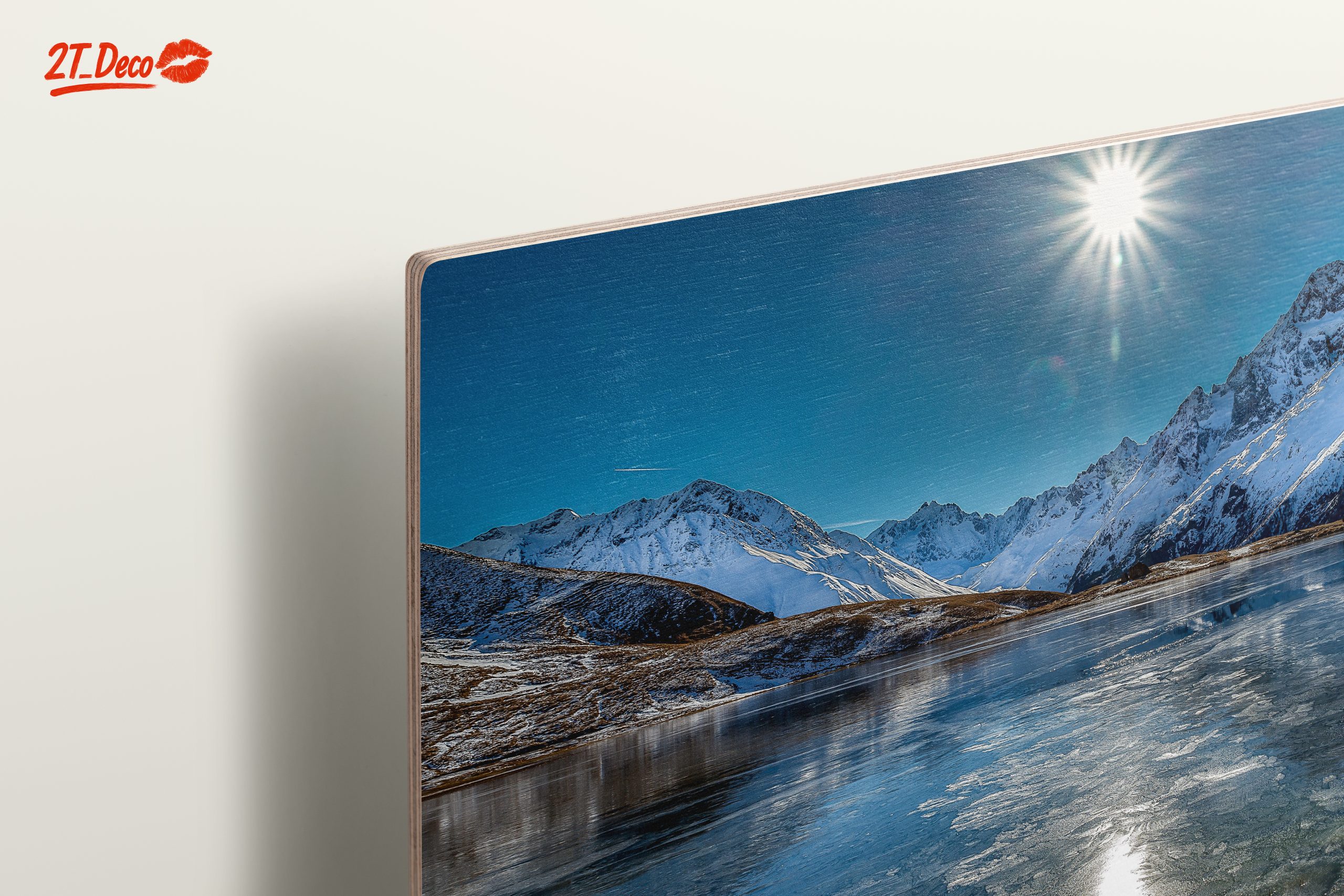 Snow-Covered Mountains and Reflective Lake - Image 15