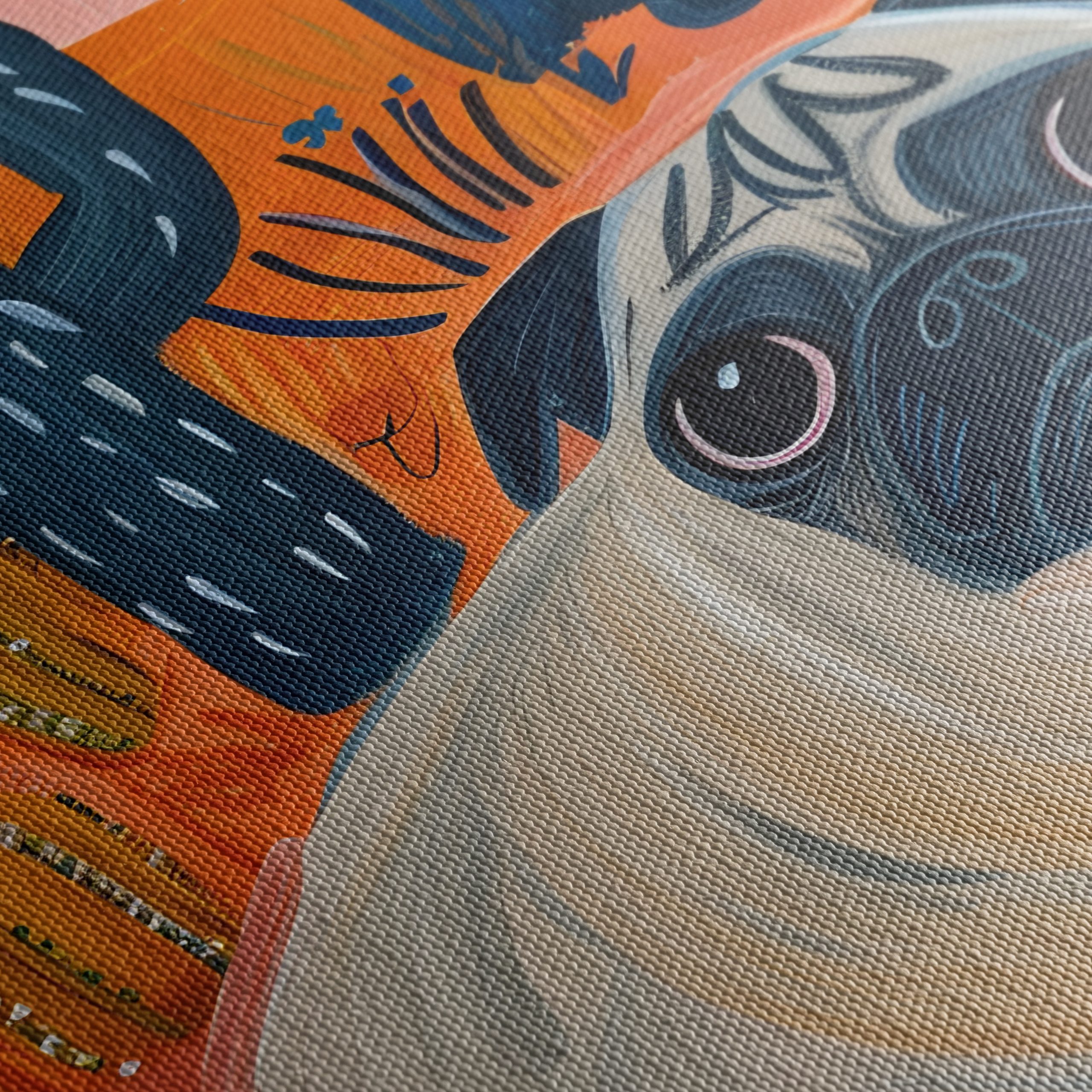 Playful Pug Surrounded by Cacti - Image 5
