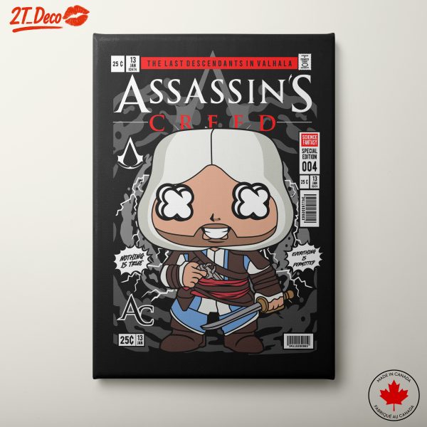 Chibi Assassin's Creed Character Art