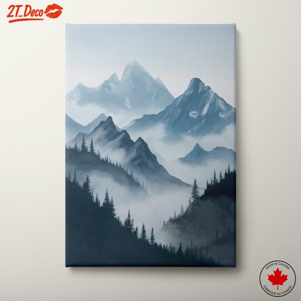 Majestic Adventure Landscape with Mountains
