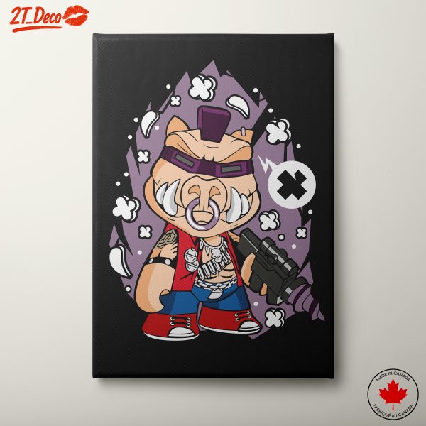 Stylized Character Illustration with Attitude