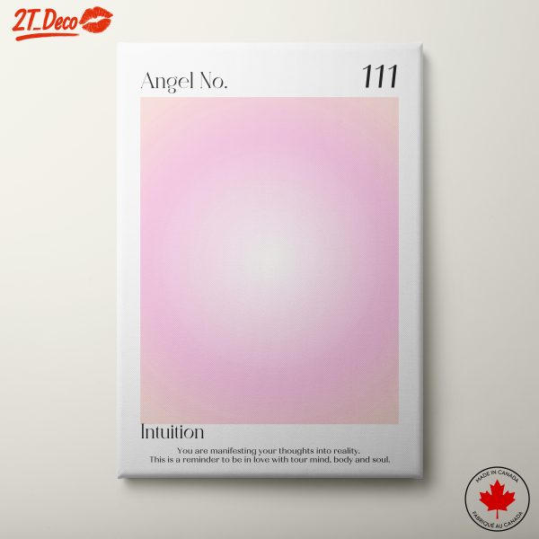 Angel Number 111 Intuition Wall Art