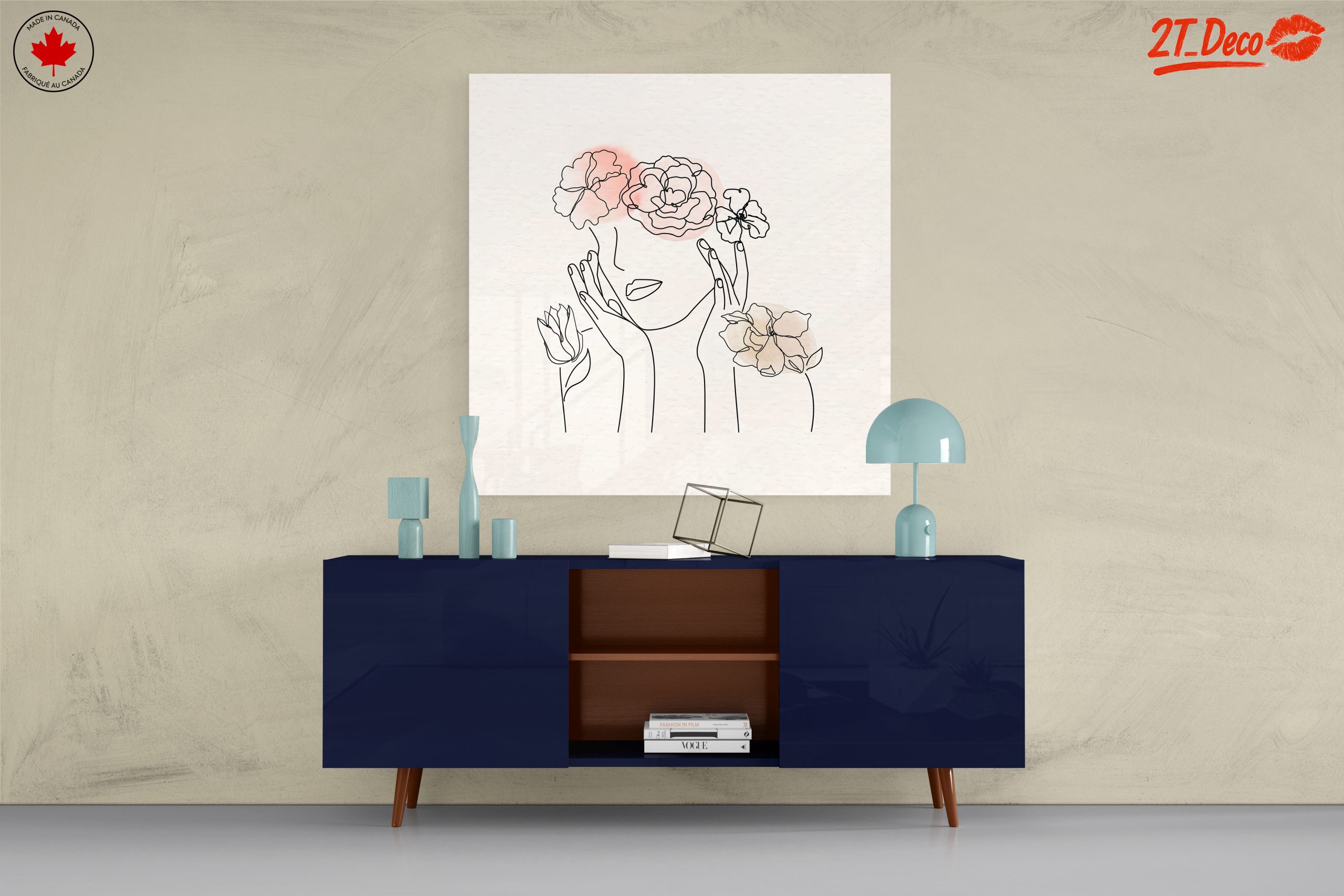 Elegant Minimalist Floral Portrait 2 - Image 8