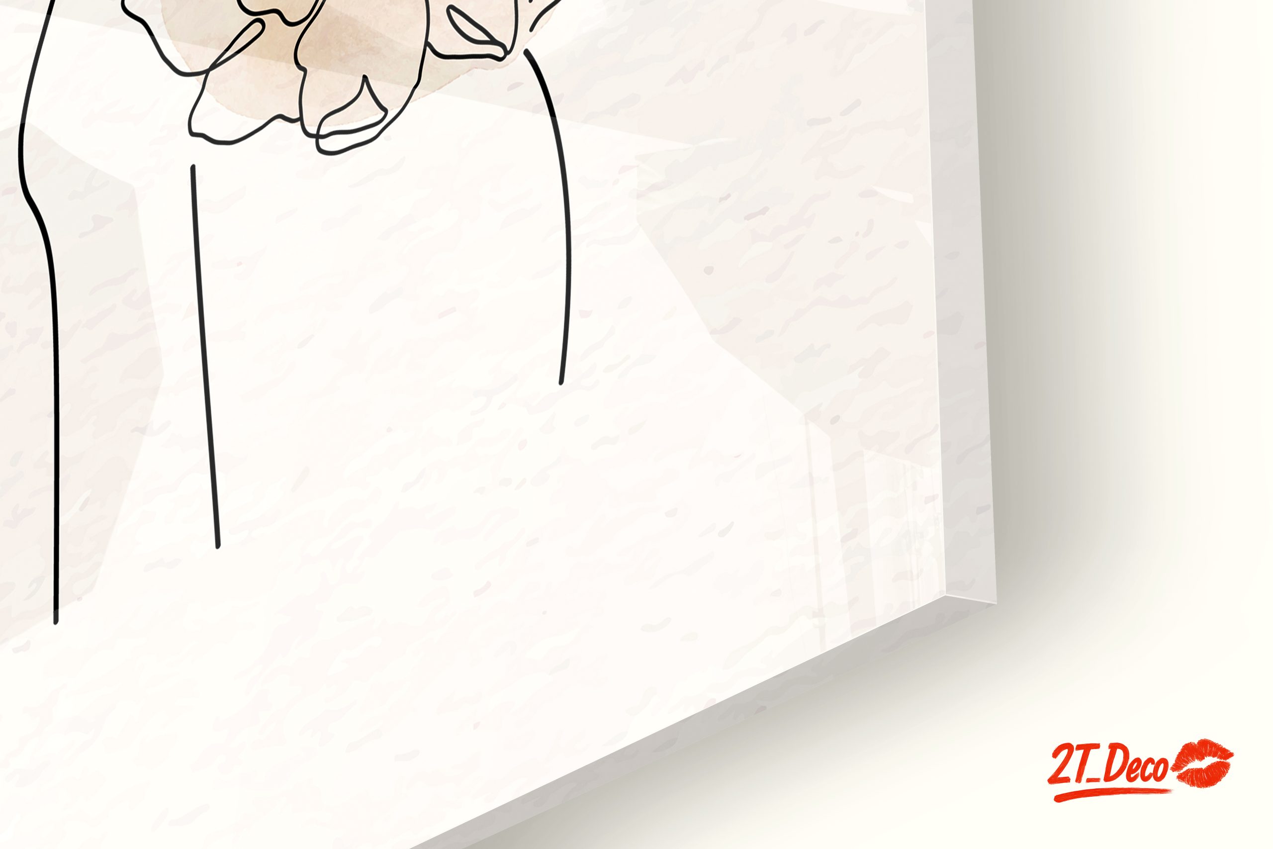 Elegant Minimalist Floral Portrait 2 - Image 9