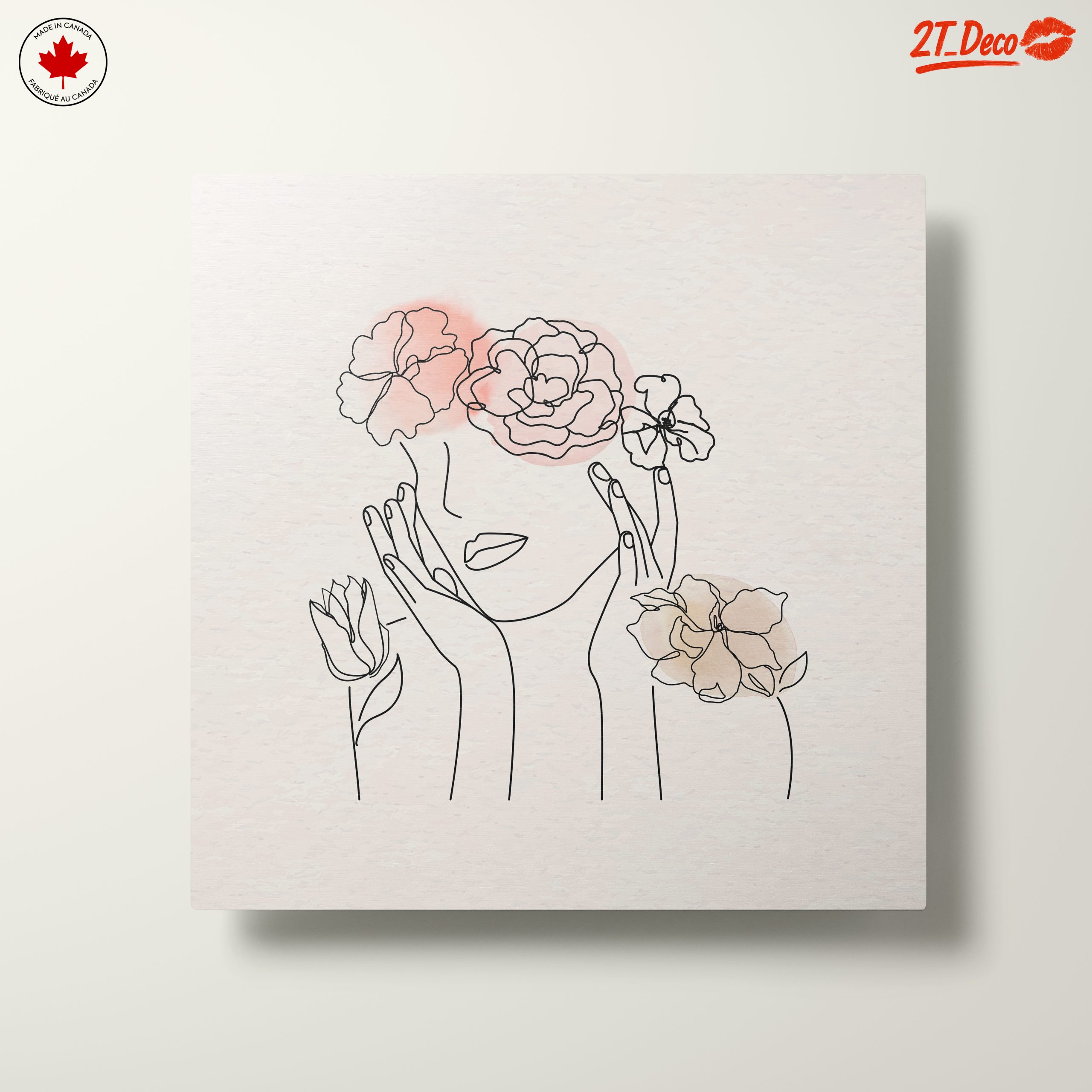 Elegant Minimalist Floral Portrait 2 - Image 10