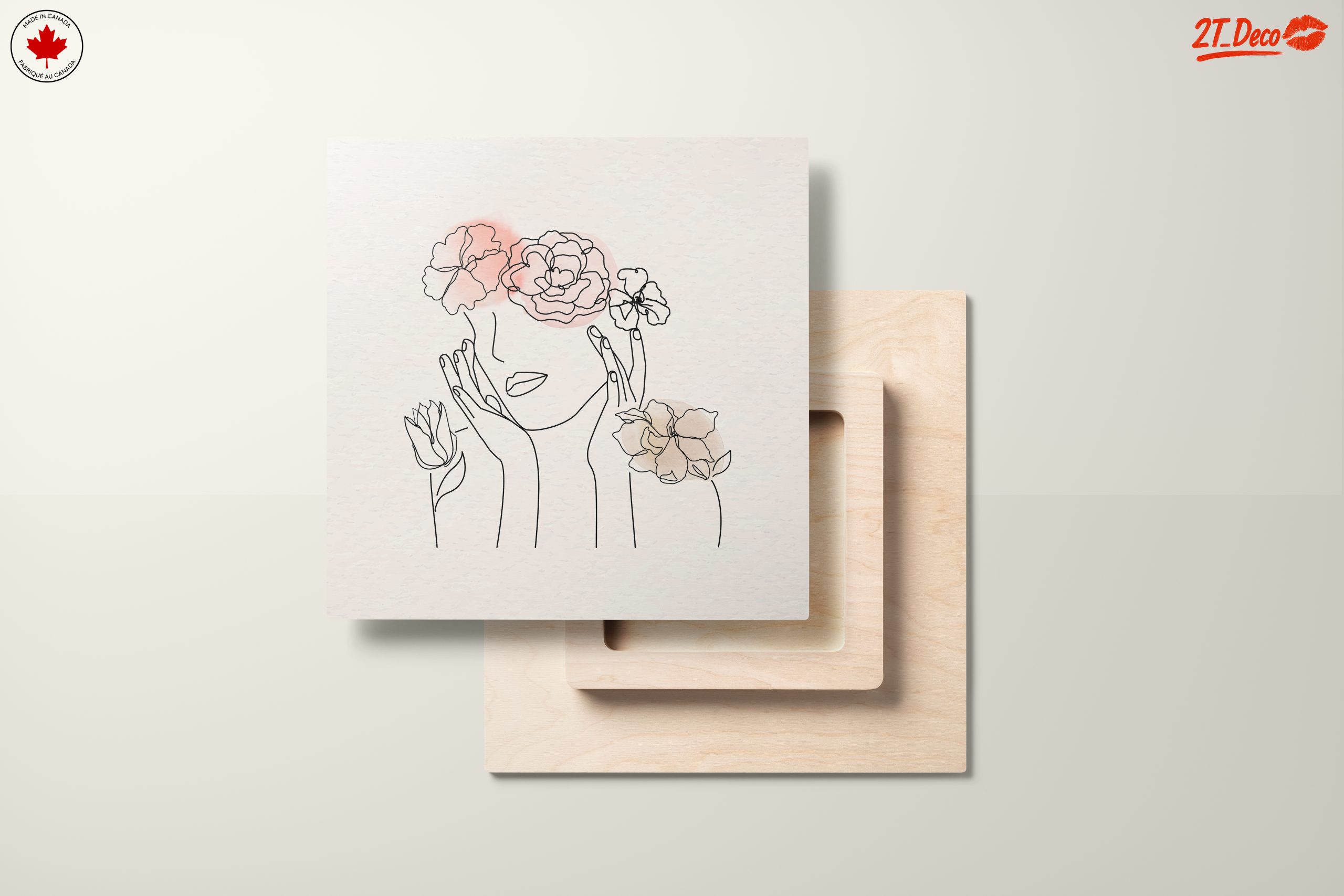 Elegant Minimalist Floral Portrait 2 - Image 11