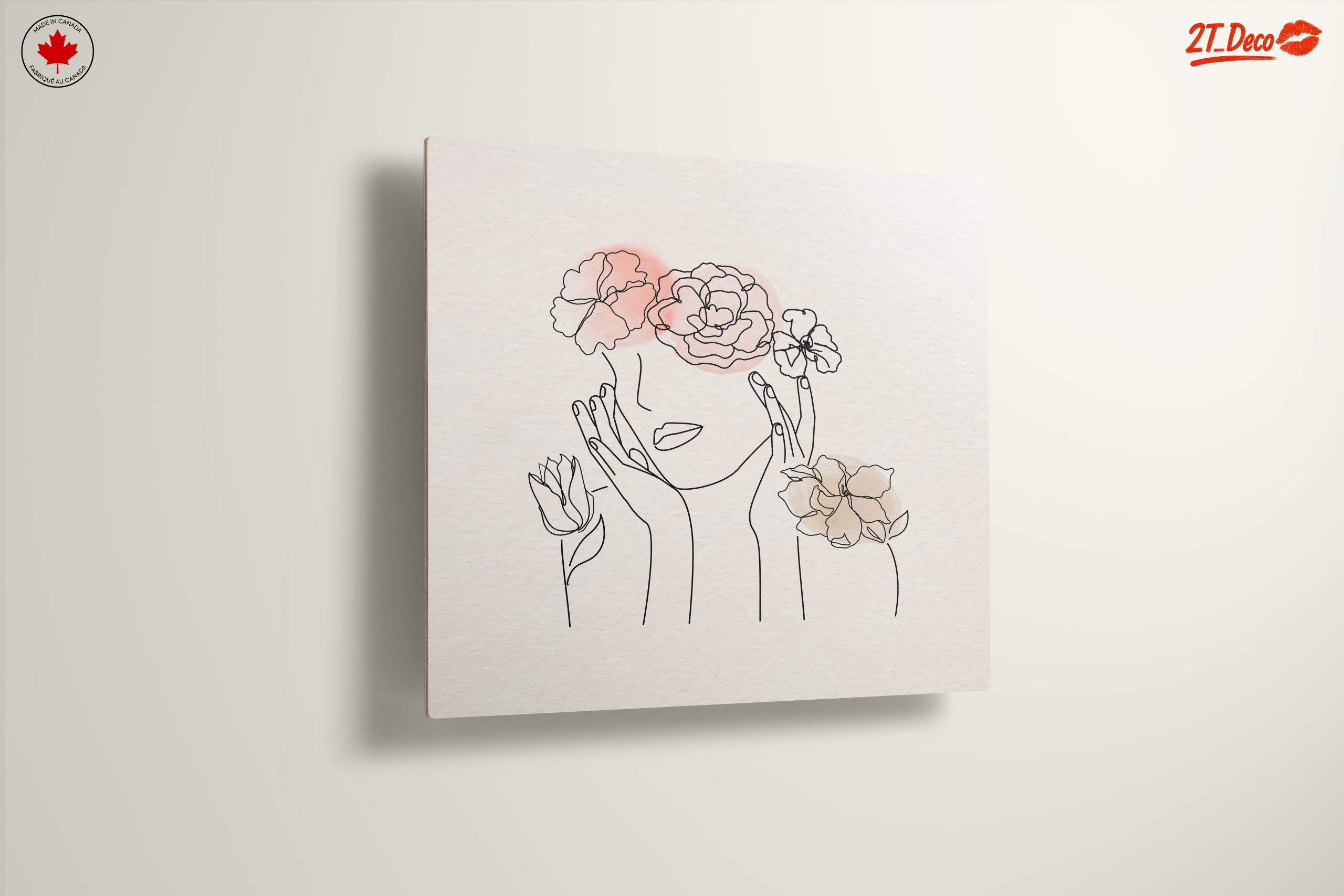 Elegant Minimalist Floral Portrait 2 - Image 13
