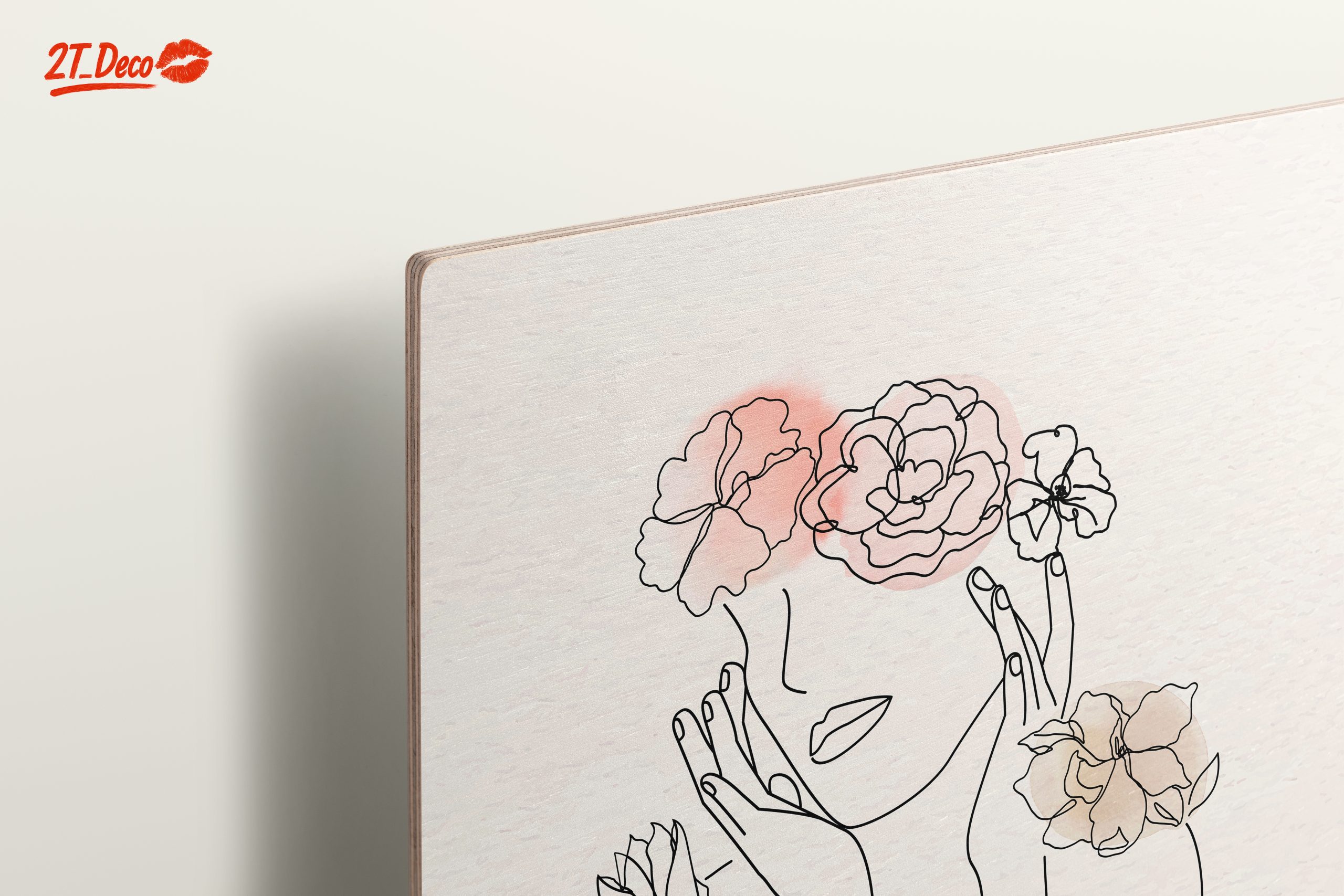 Elegant Minimalist Floral Portrait 2 - Image 15
