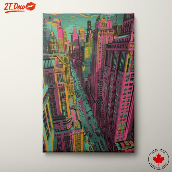 Vibrant Contemporary Urban Cityscape