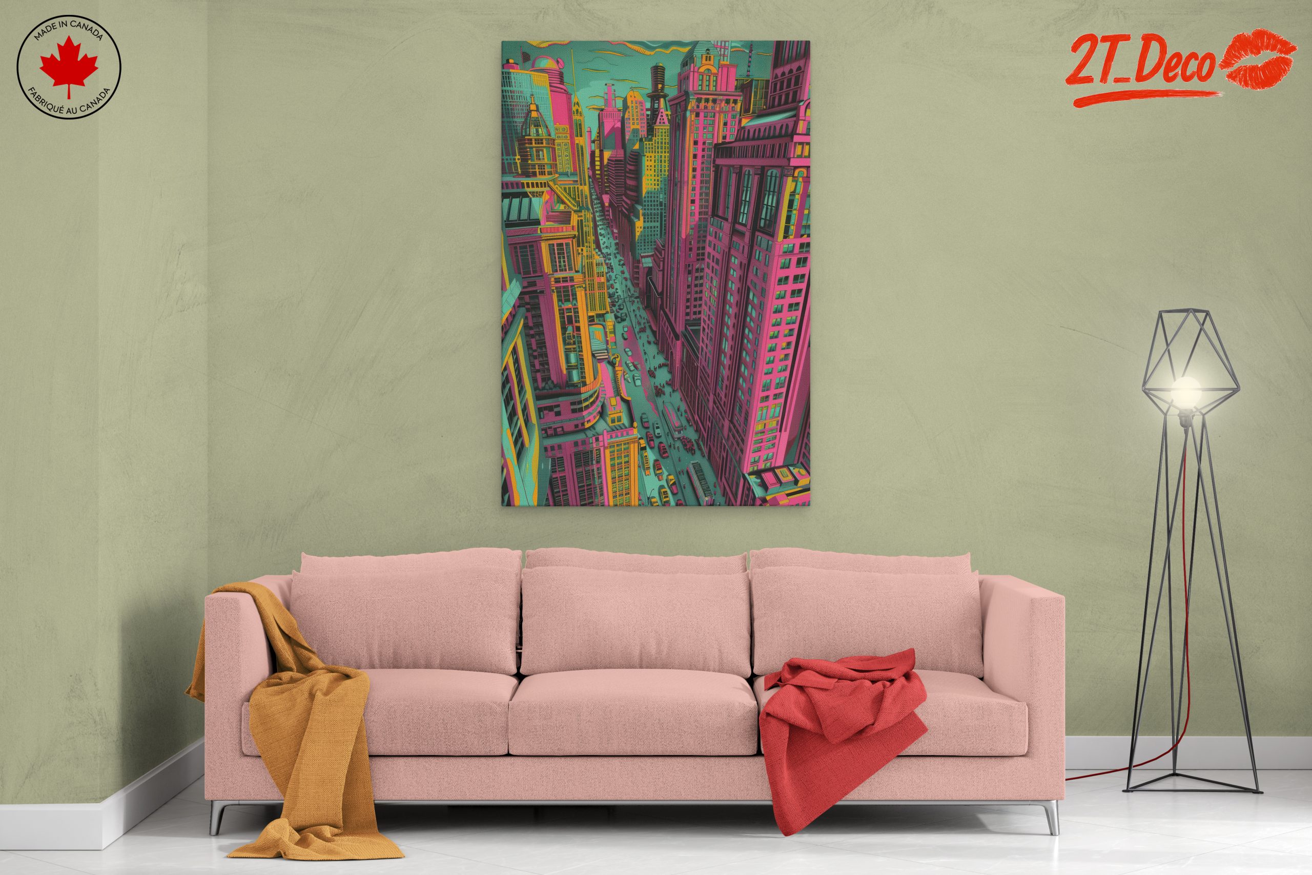 Vibrant Contemporary Urban Cityscape - Image 2