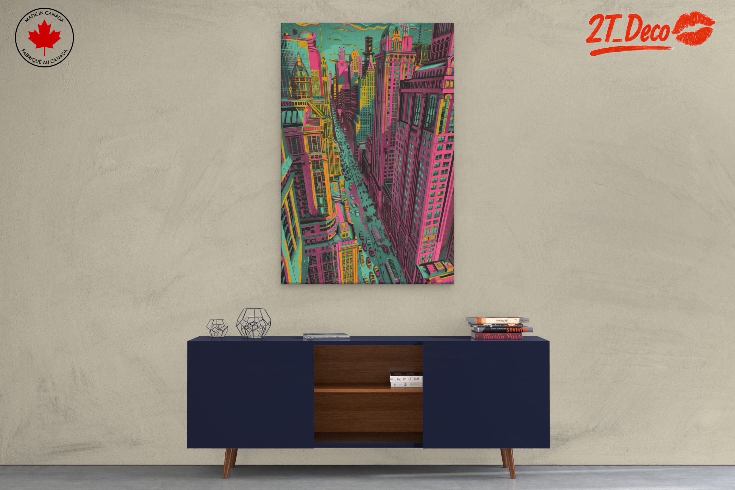 Vibrant Contemporary Urban Cityscape - Image 3