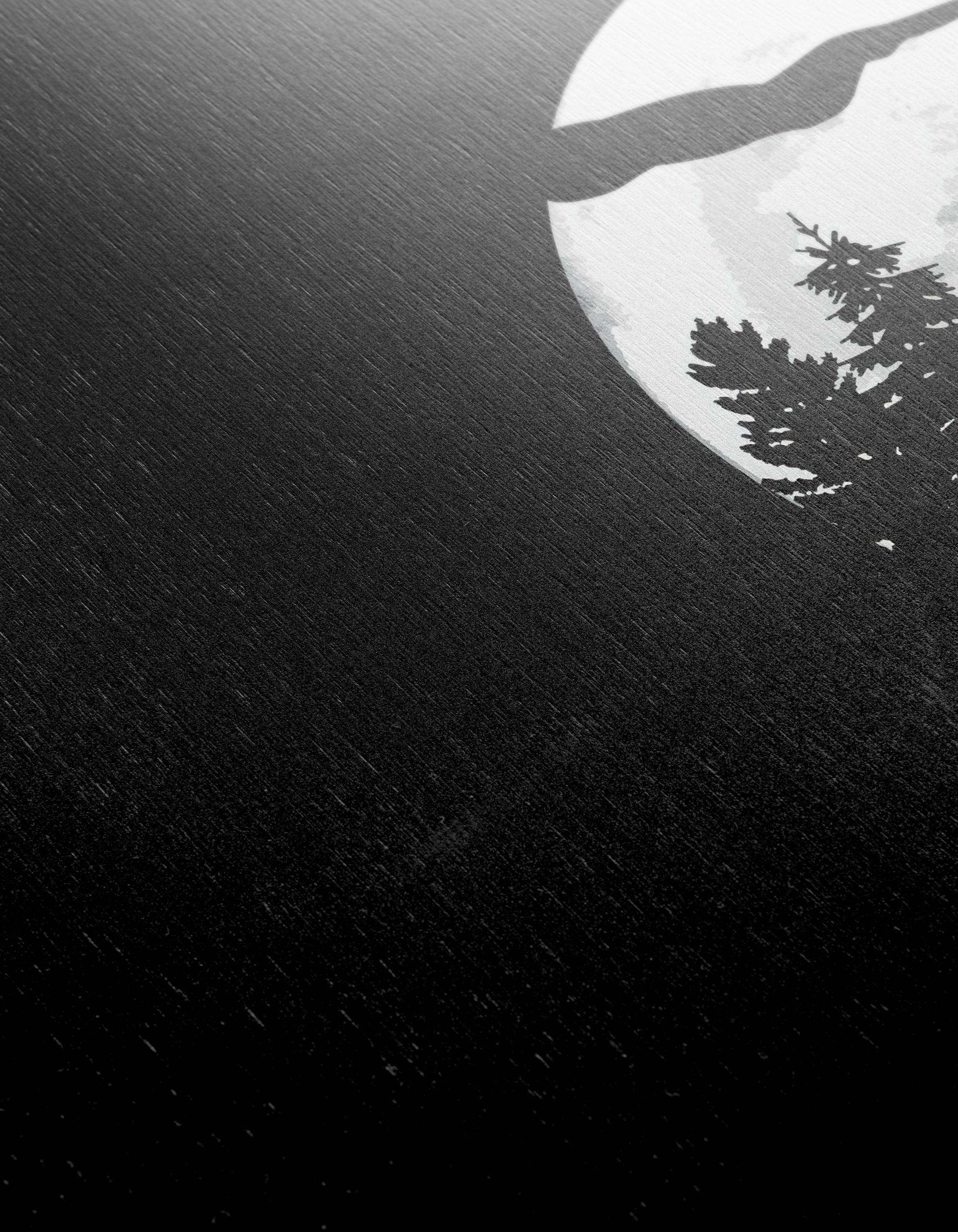Dinosaur Silhouette Against Moonlight - Image 12