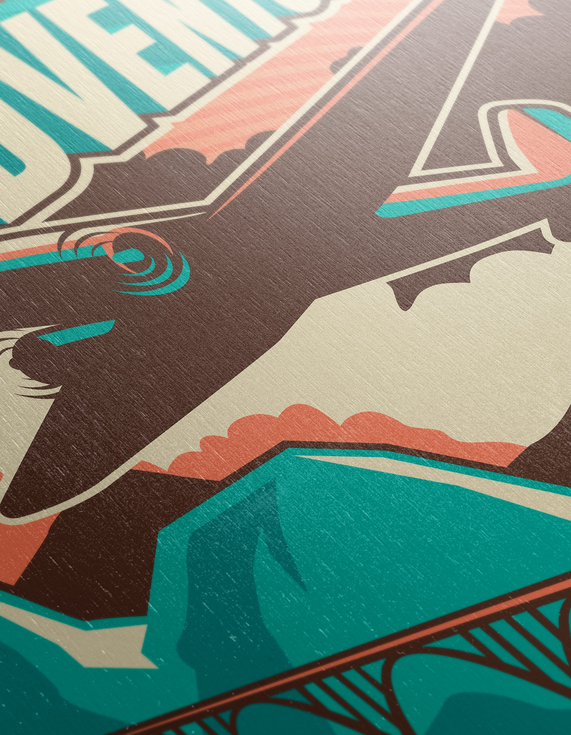 Vintage Adventure Airplane Artwork - Image 12