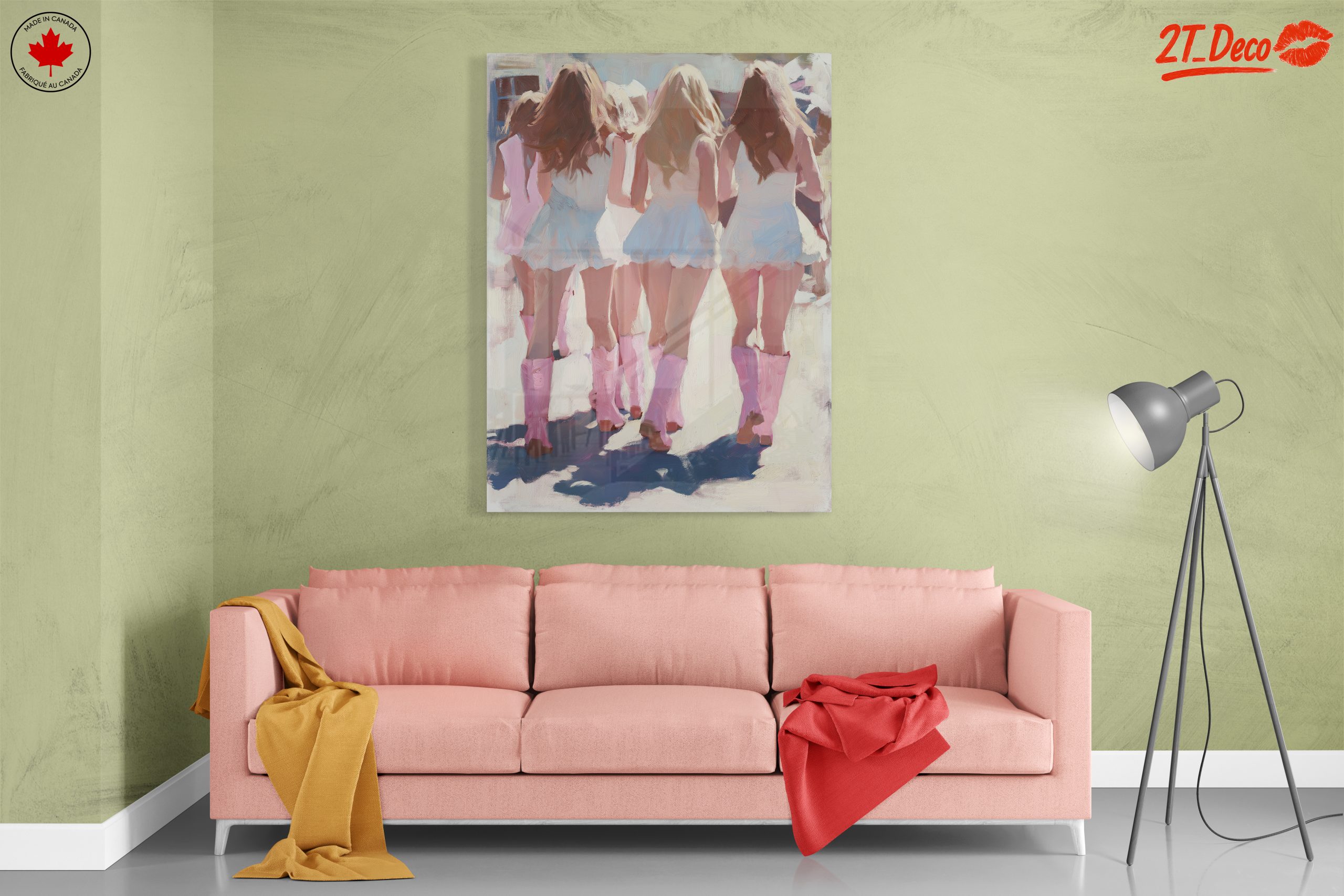 Stylish Contemporary Portrait of Young Women - Image 7