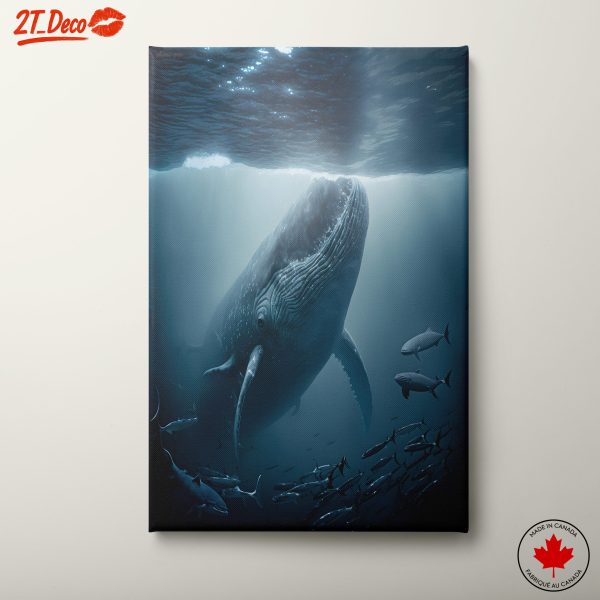 Majestic Whale Underwater
