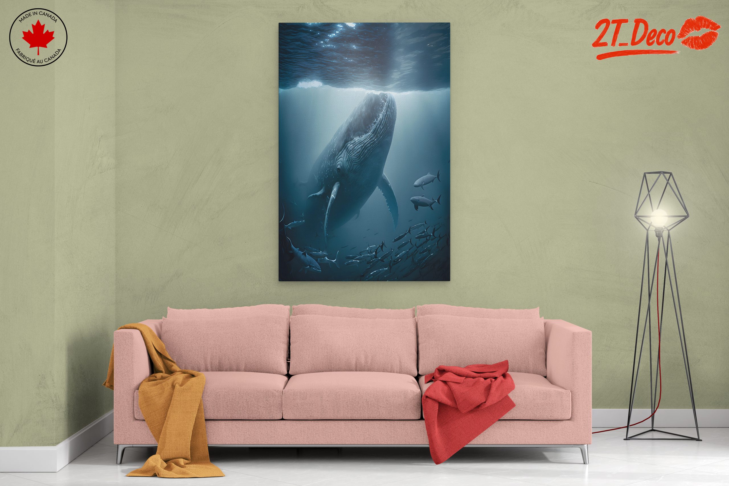 Majestic Whale Underwater - Image 2