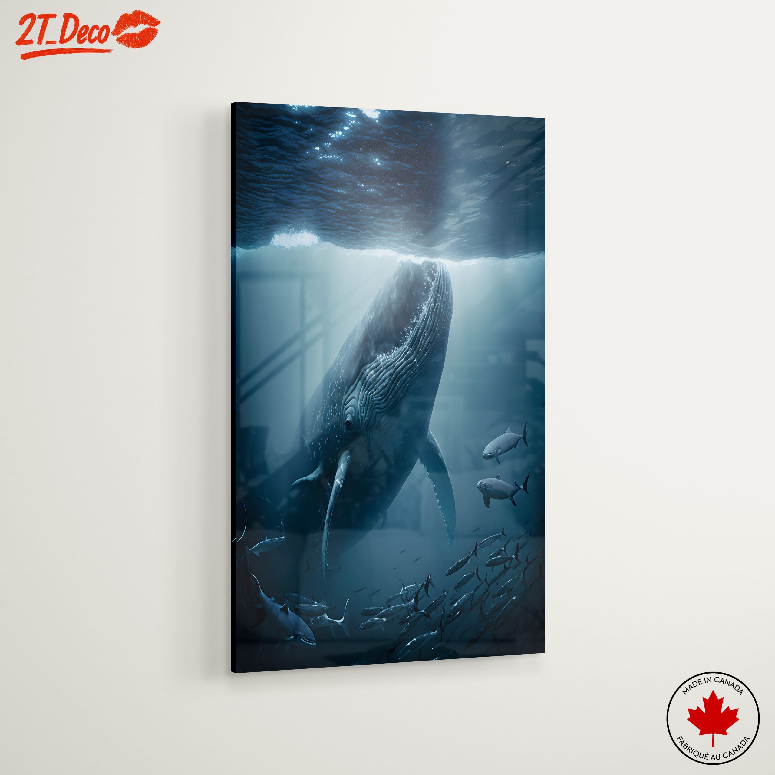 Majestic Whale Underwater - Image 6