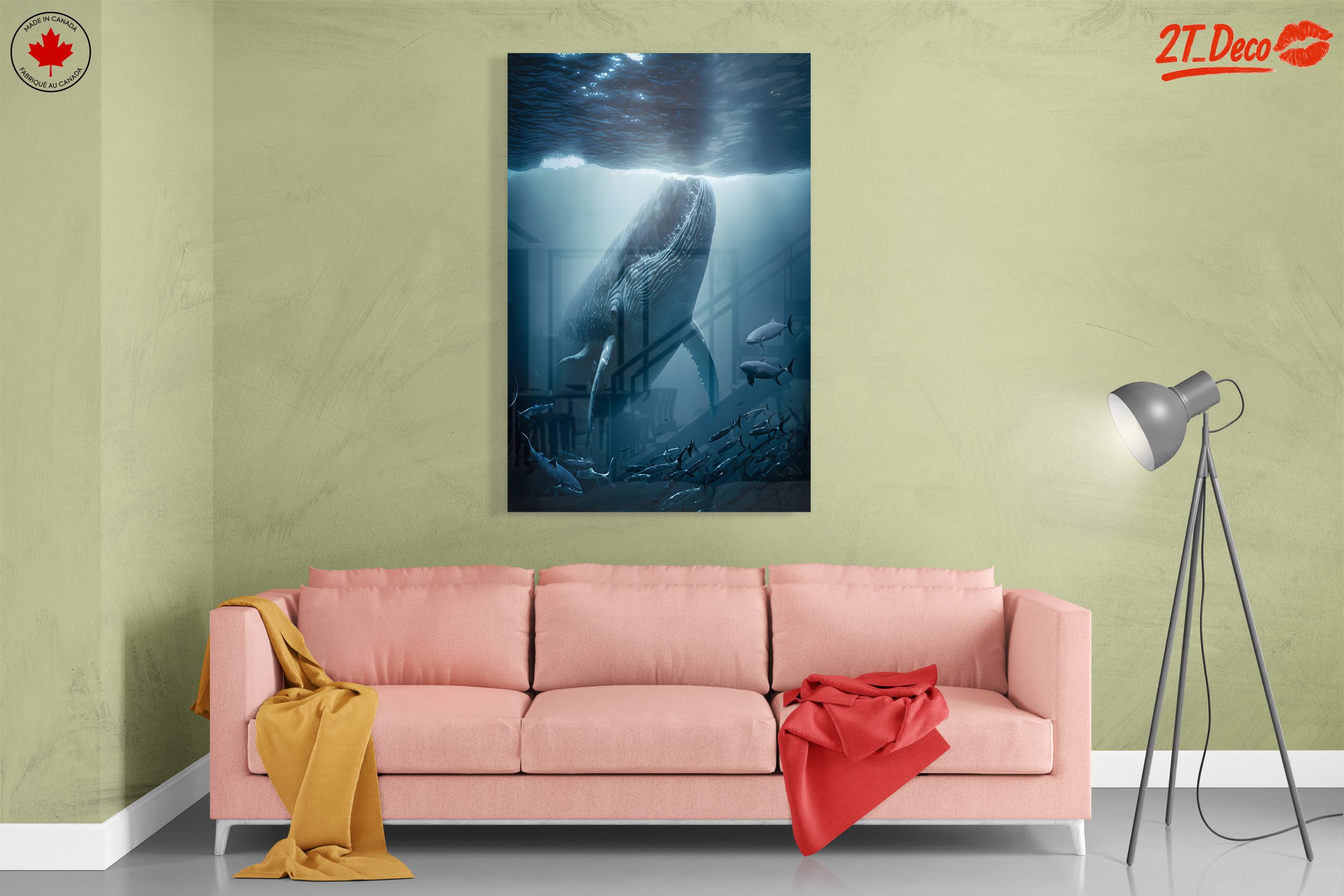 Majestic Whale Underwater - Image 7