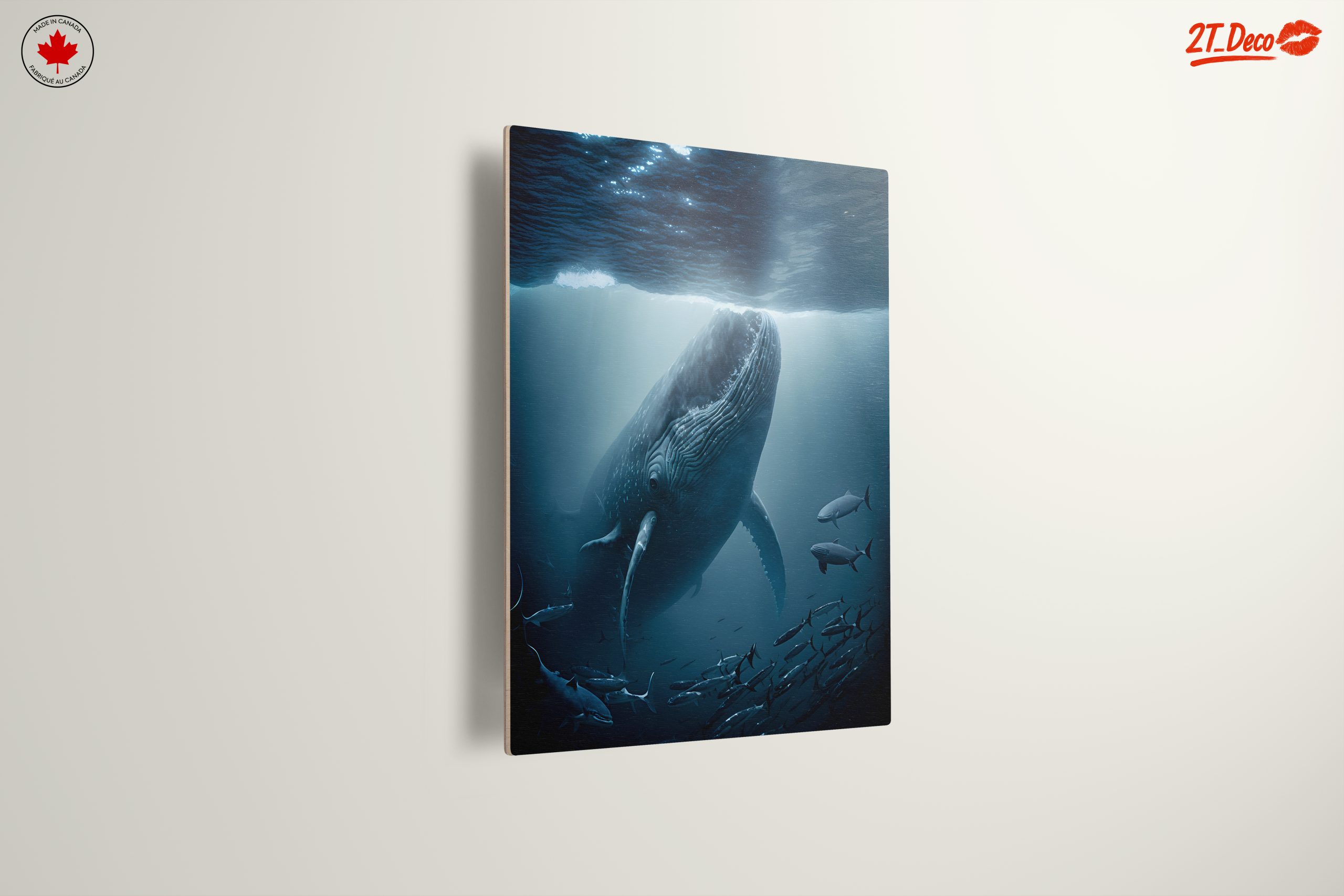 Majestic Whale Underwater - Image 13