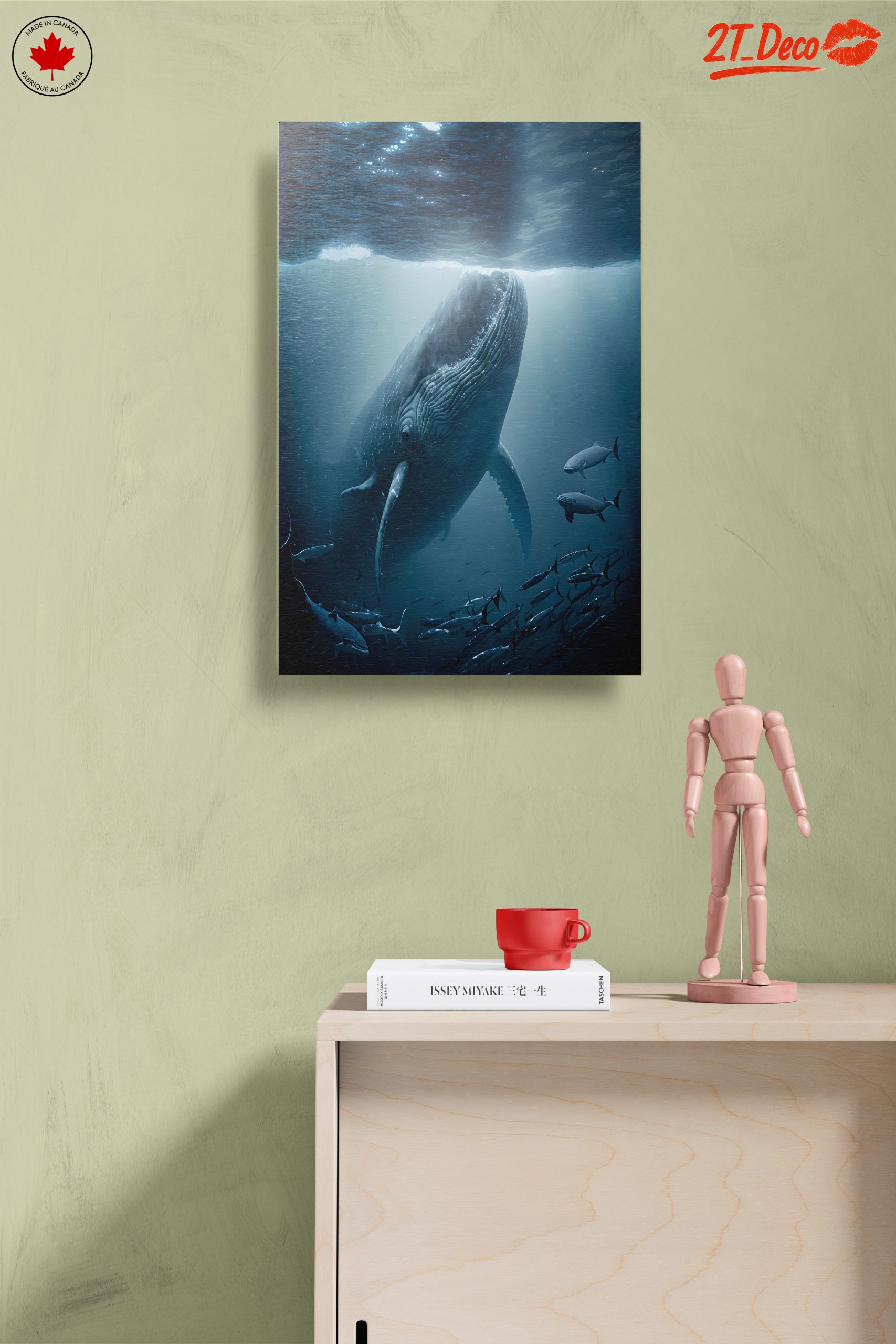 Majestic Whale Underwater - Image 14