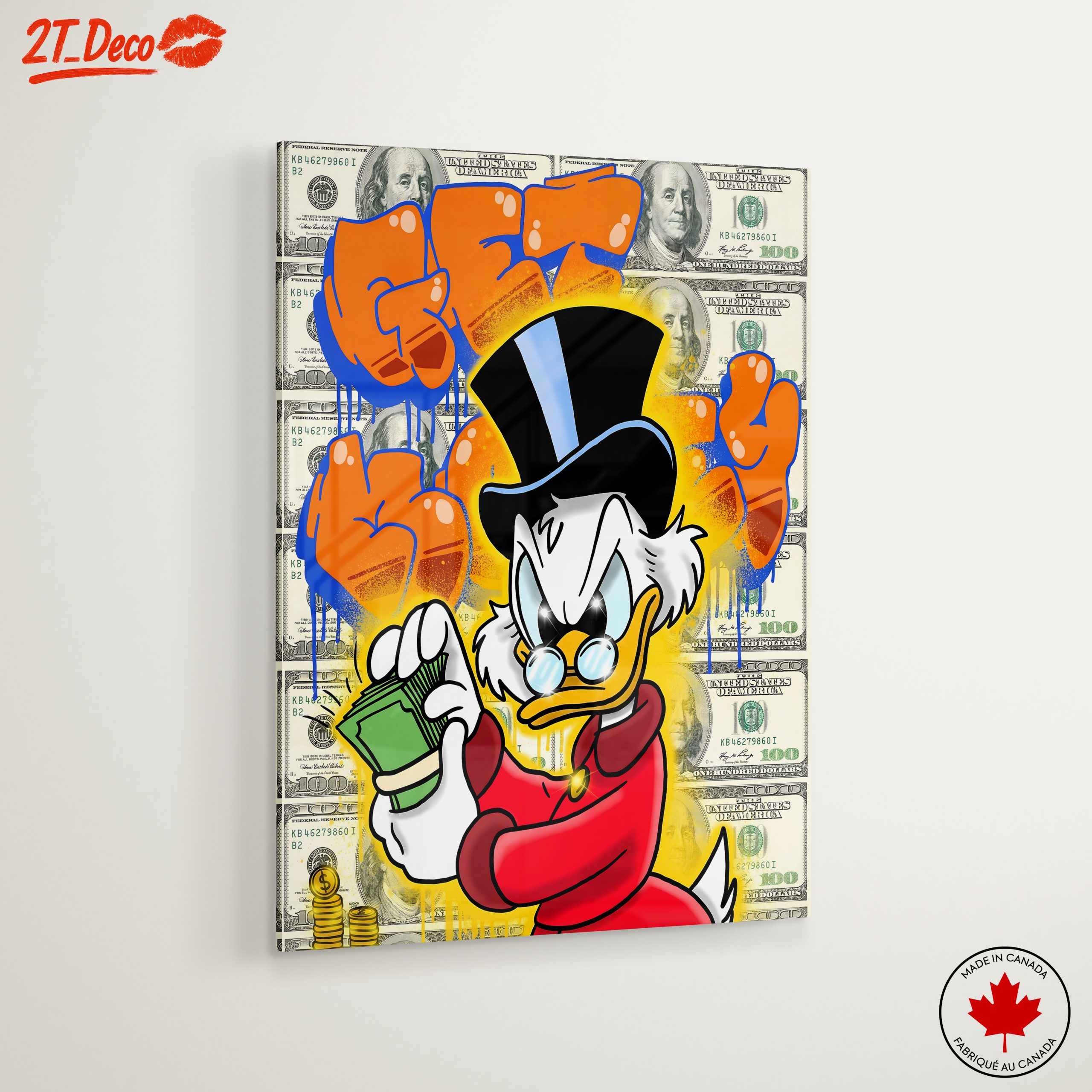 Scrooge McDuck Cartoon Character Art - Image 6
