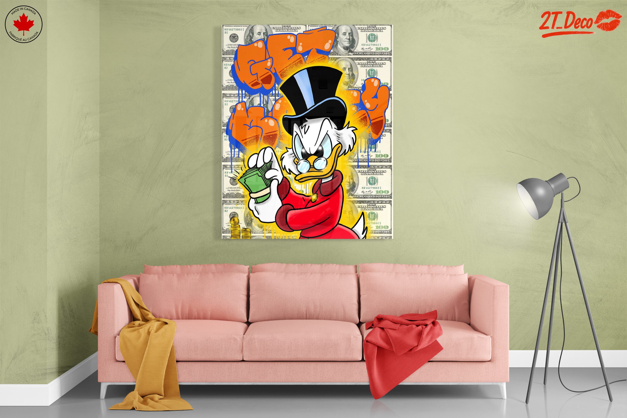 Scrooge McDuck Cartoon Character Art - Image 7