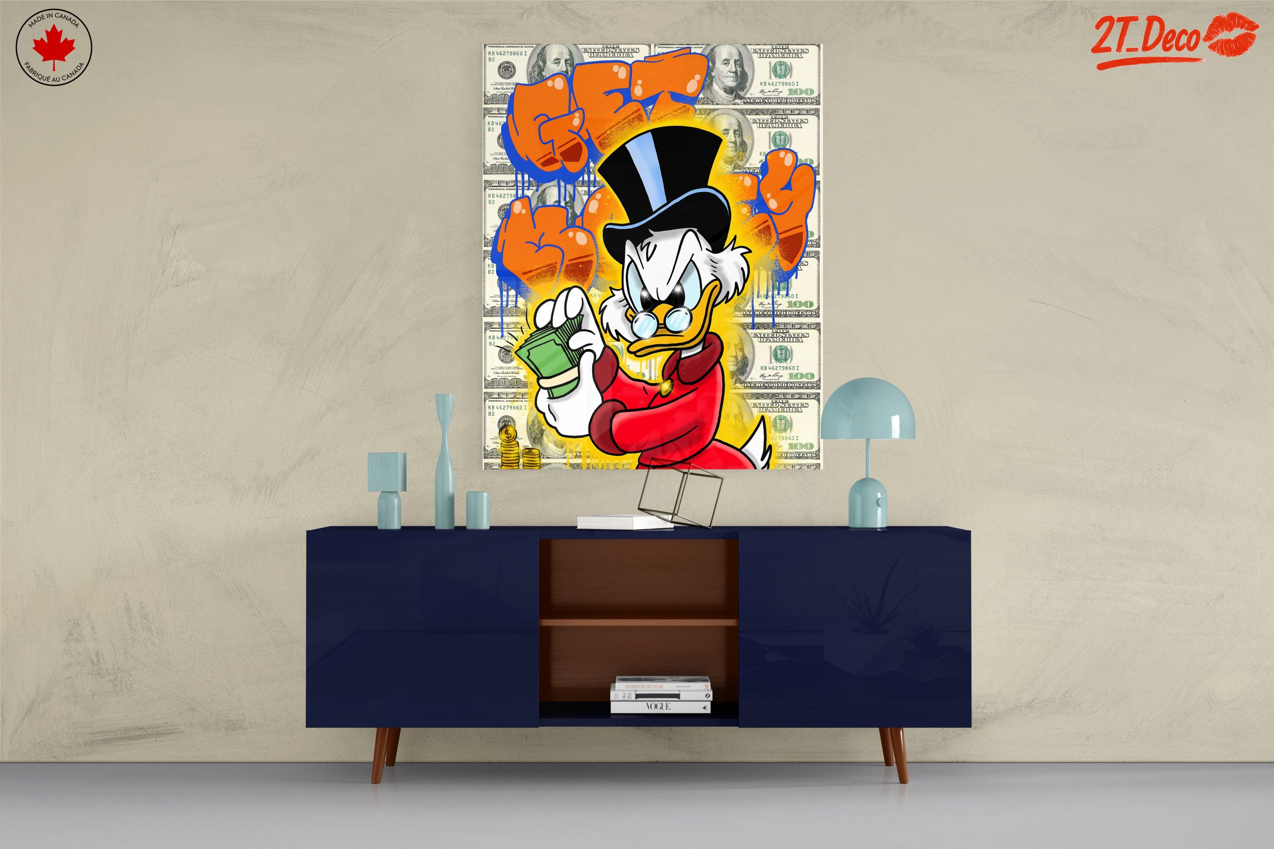 Scrooge McDuck Cartoon Character Art - Image 8