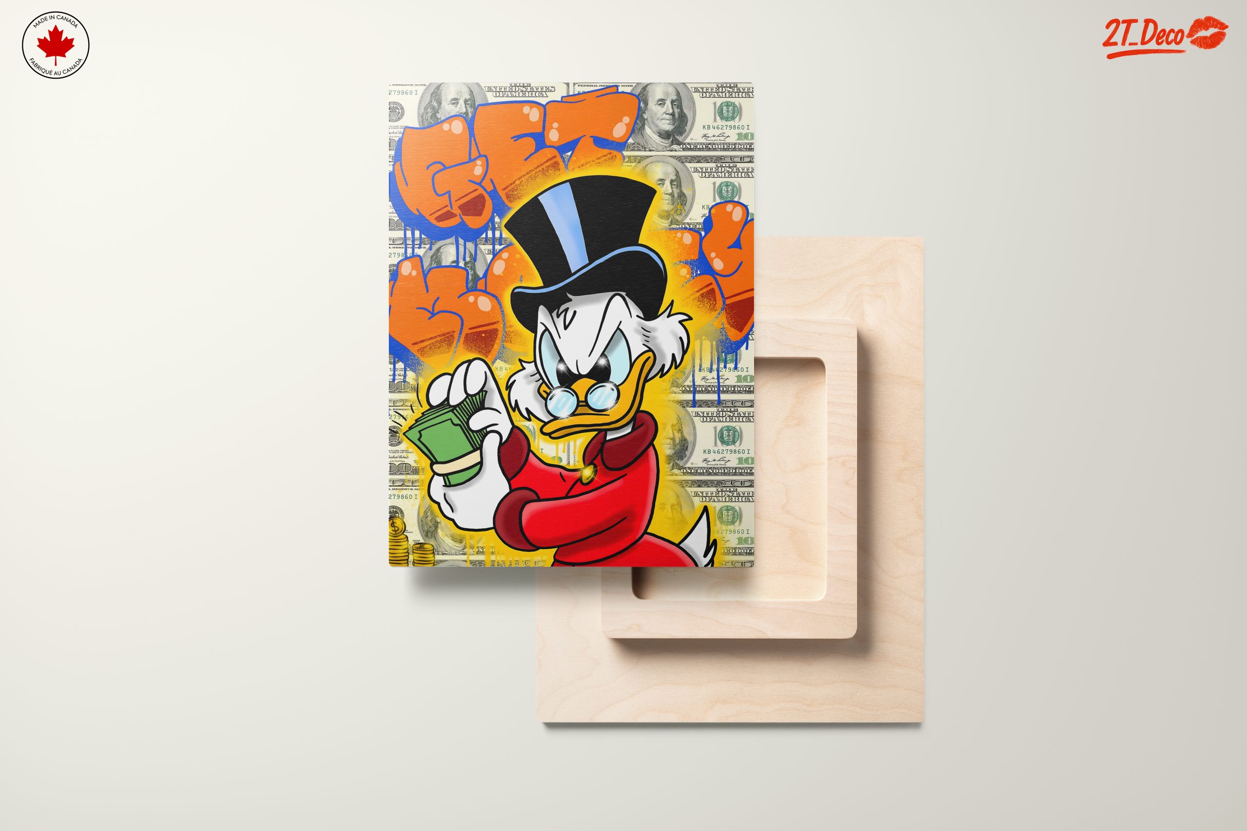 Scrooge McDuck Cartoon Character Art - Image 11