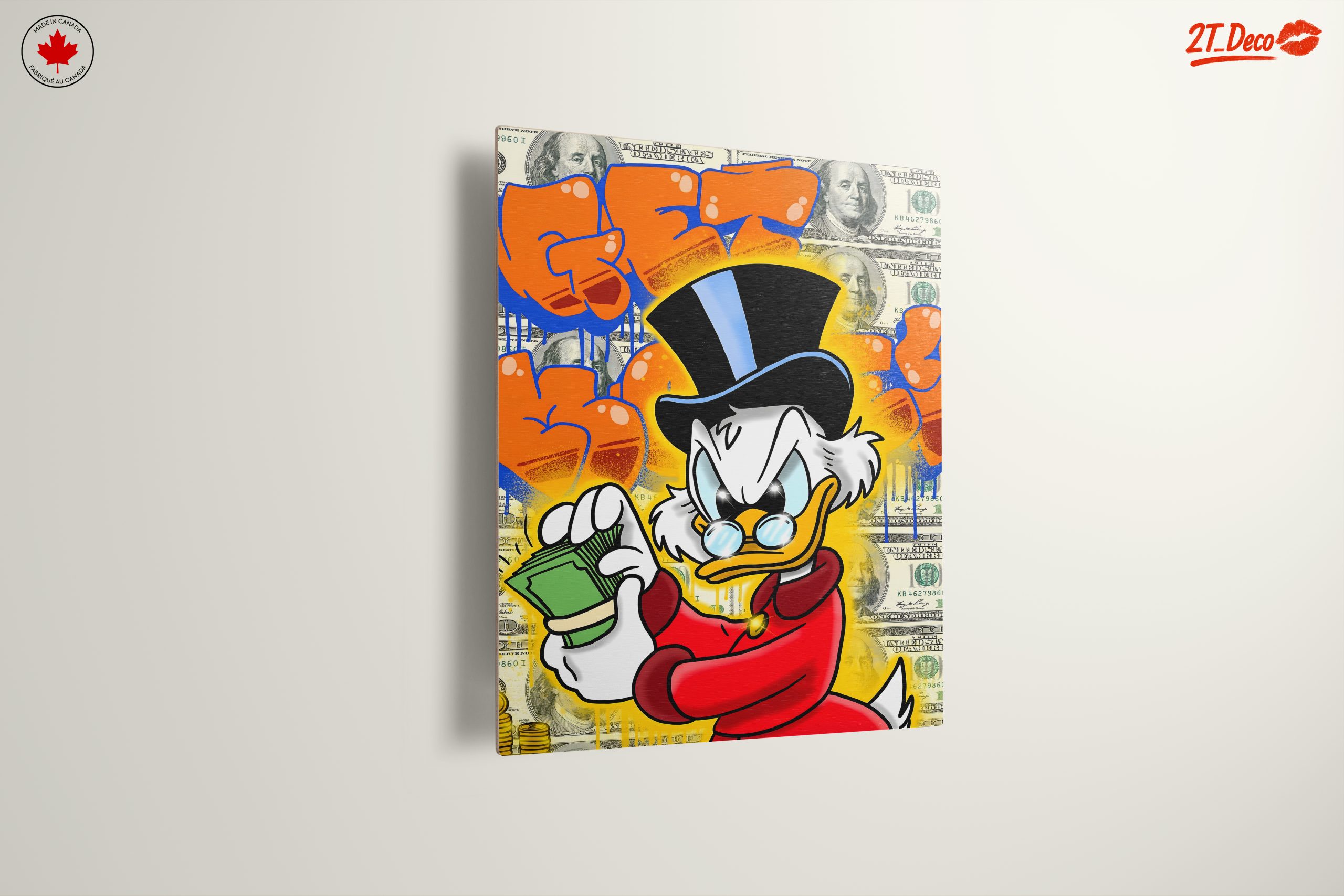 Scrooge McDuck Cartoon Character Art - Image 13