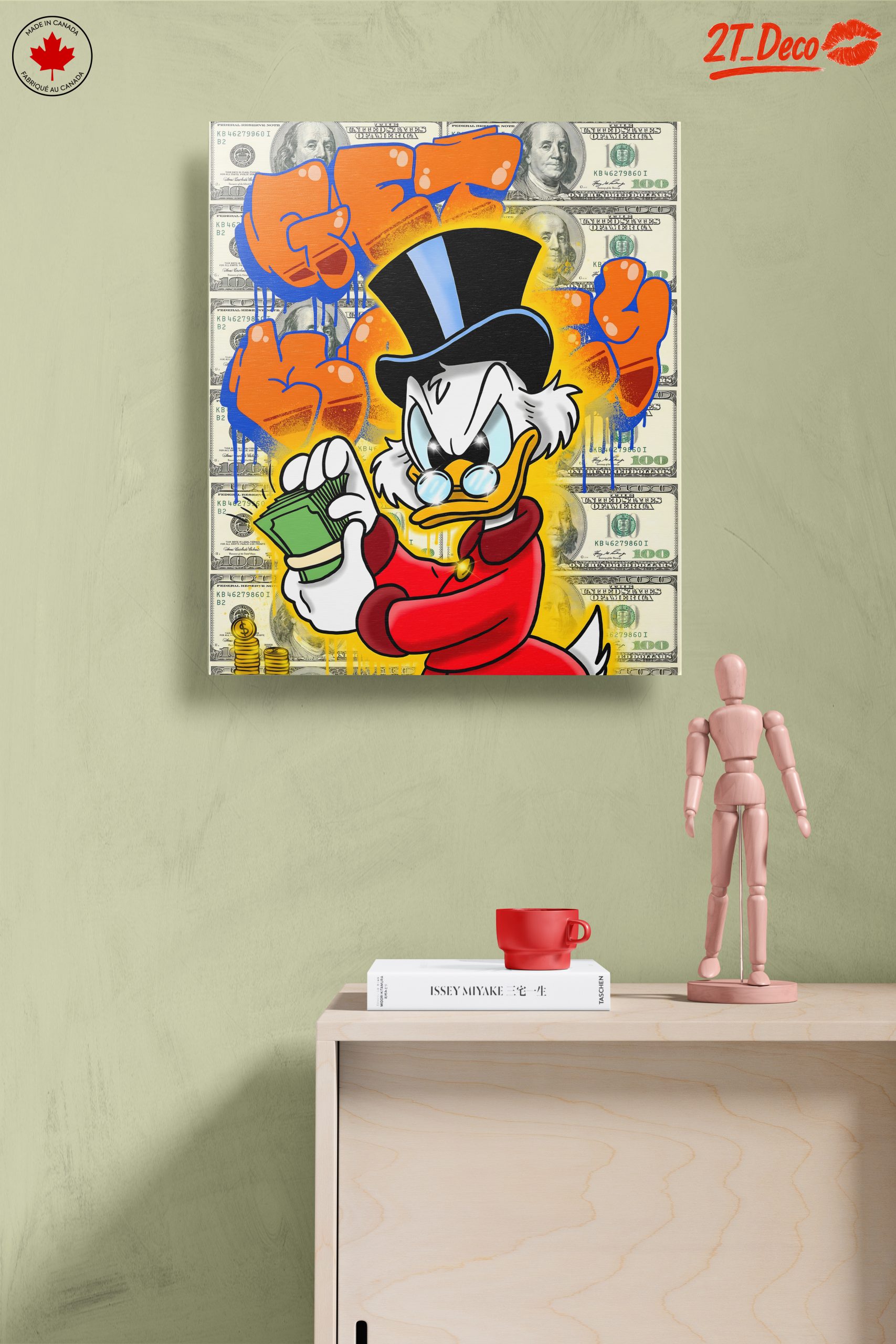 Scrooge McDuck Cartoon Character Art - Image 14