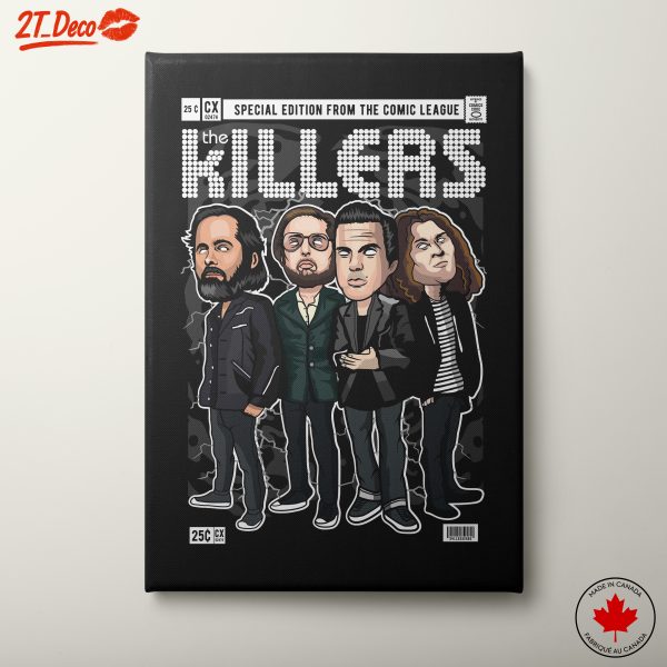The Killers Band Illustration Art