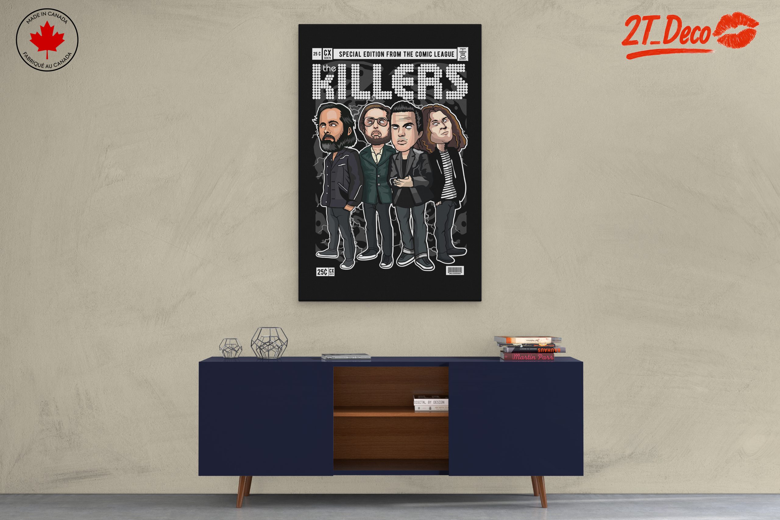 The Killers Band Illustration Art - Image 3