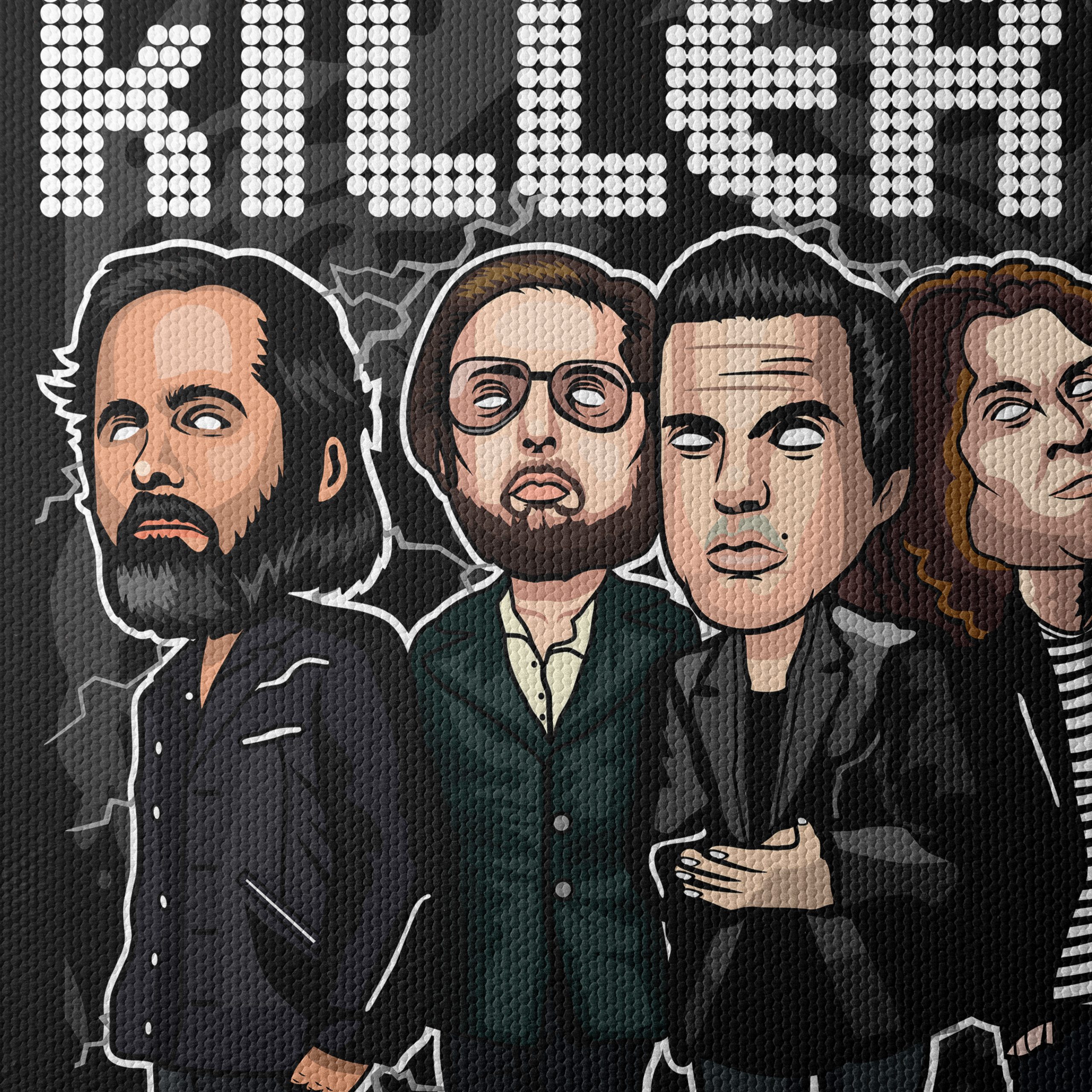 The Killers Band Illustration Art - Image 4