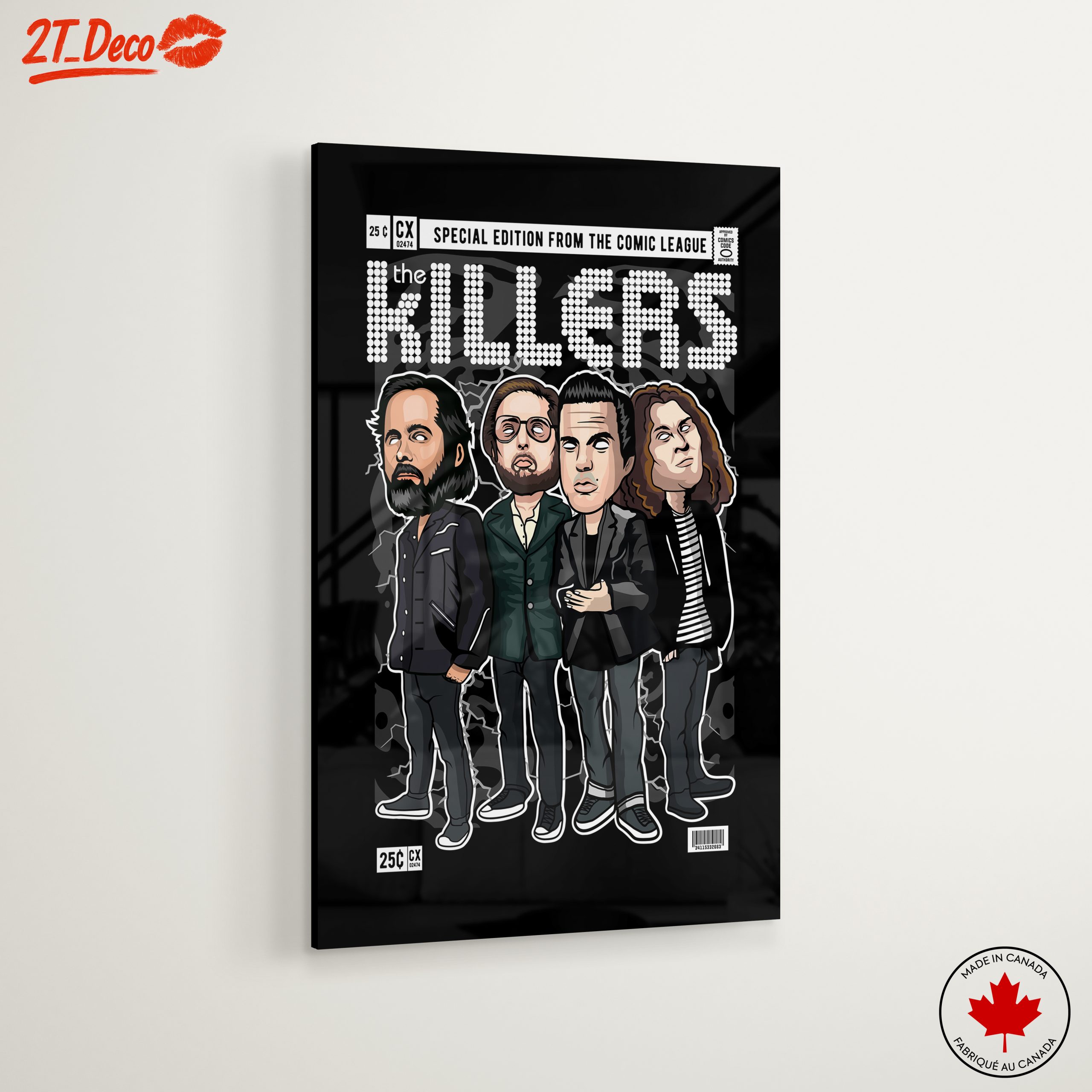 The Killers Band Illustration Art - Image 6