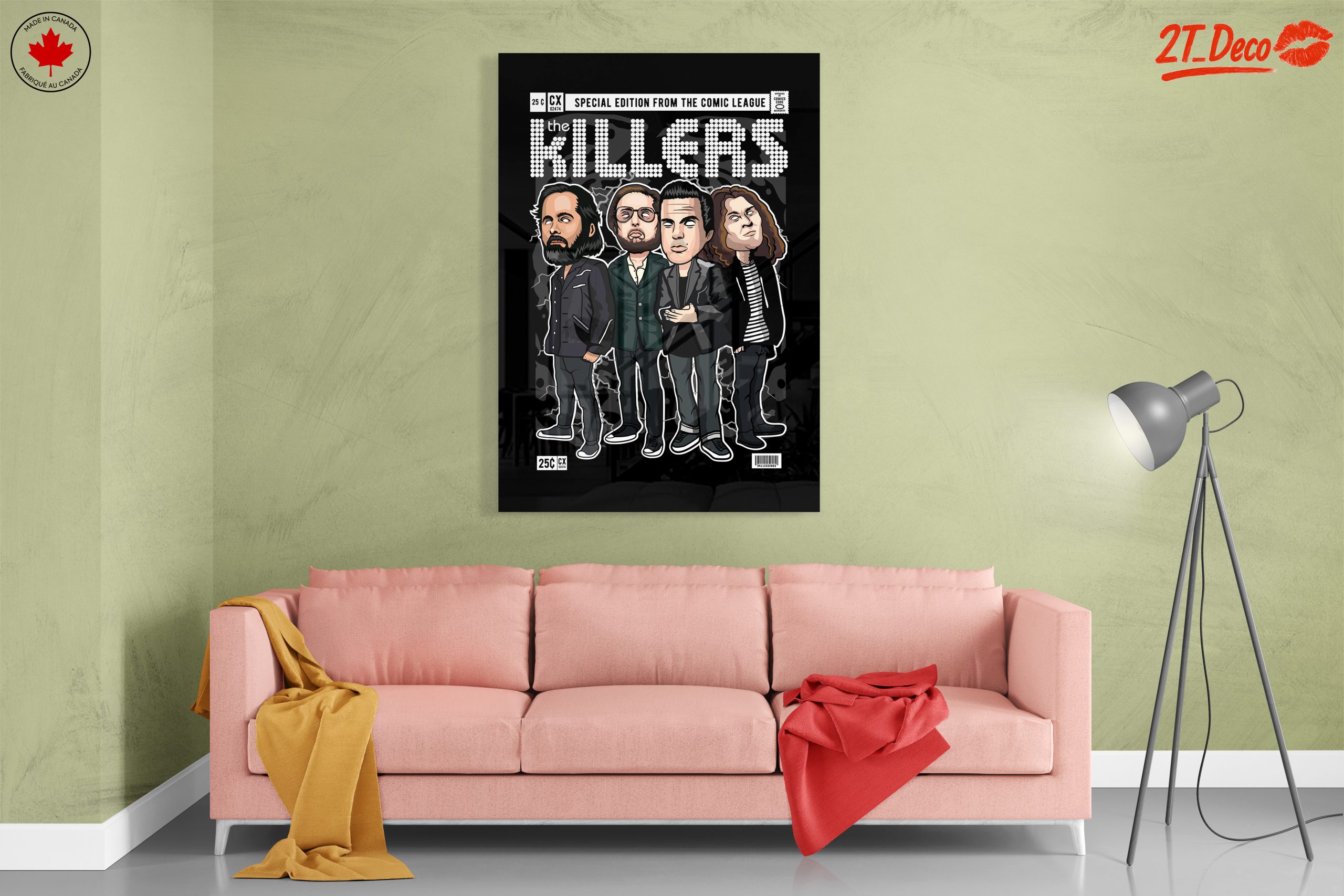 The Killers Band Illustration Art - Image 7